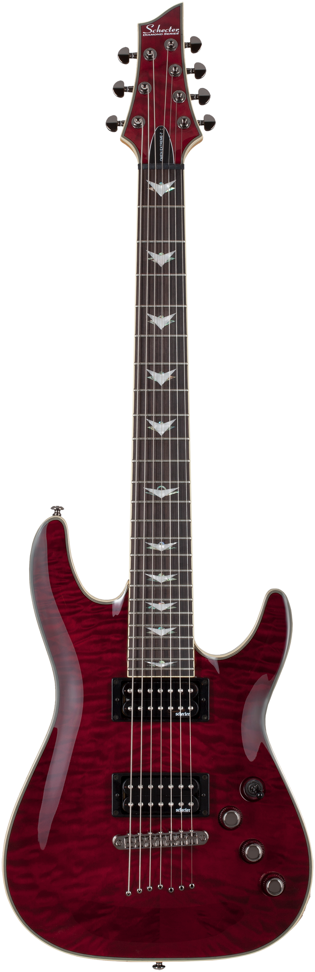 Schecter Omen Extreme 7 black cherry