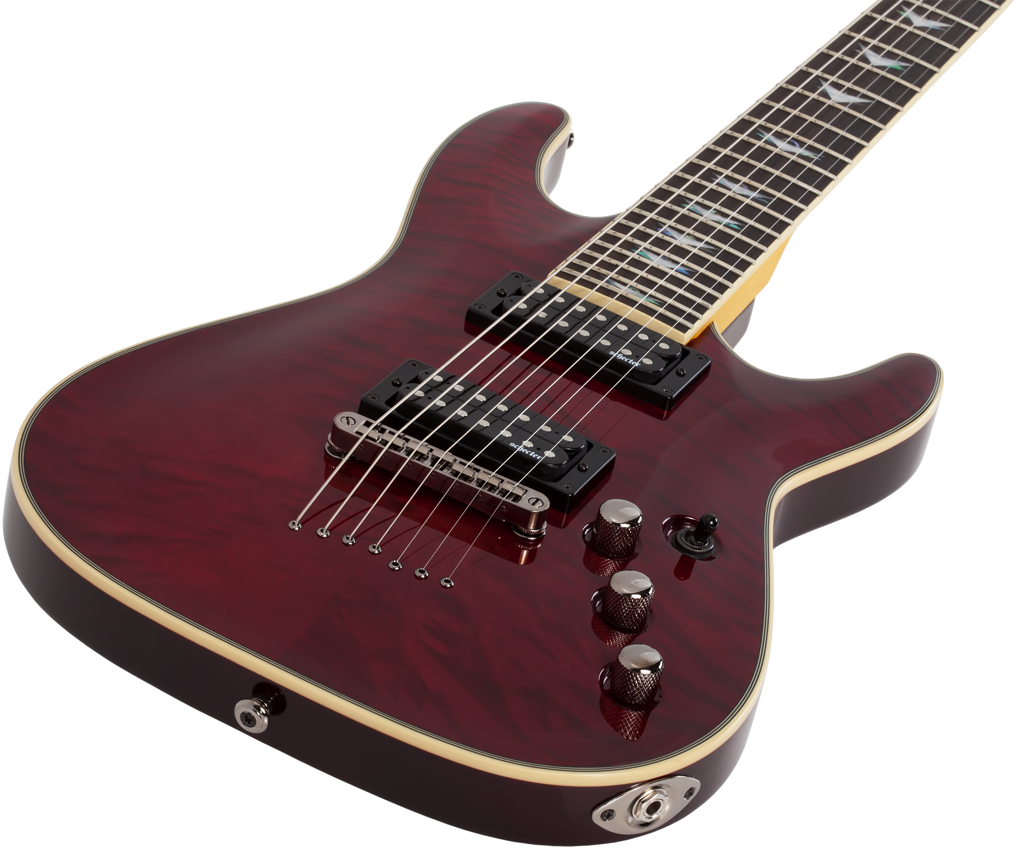 Schecter Omen Extreme 7 black cherry