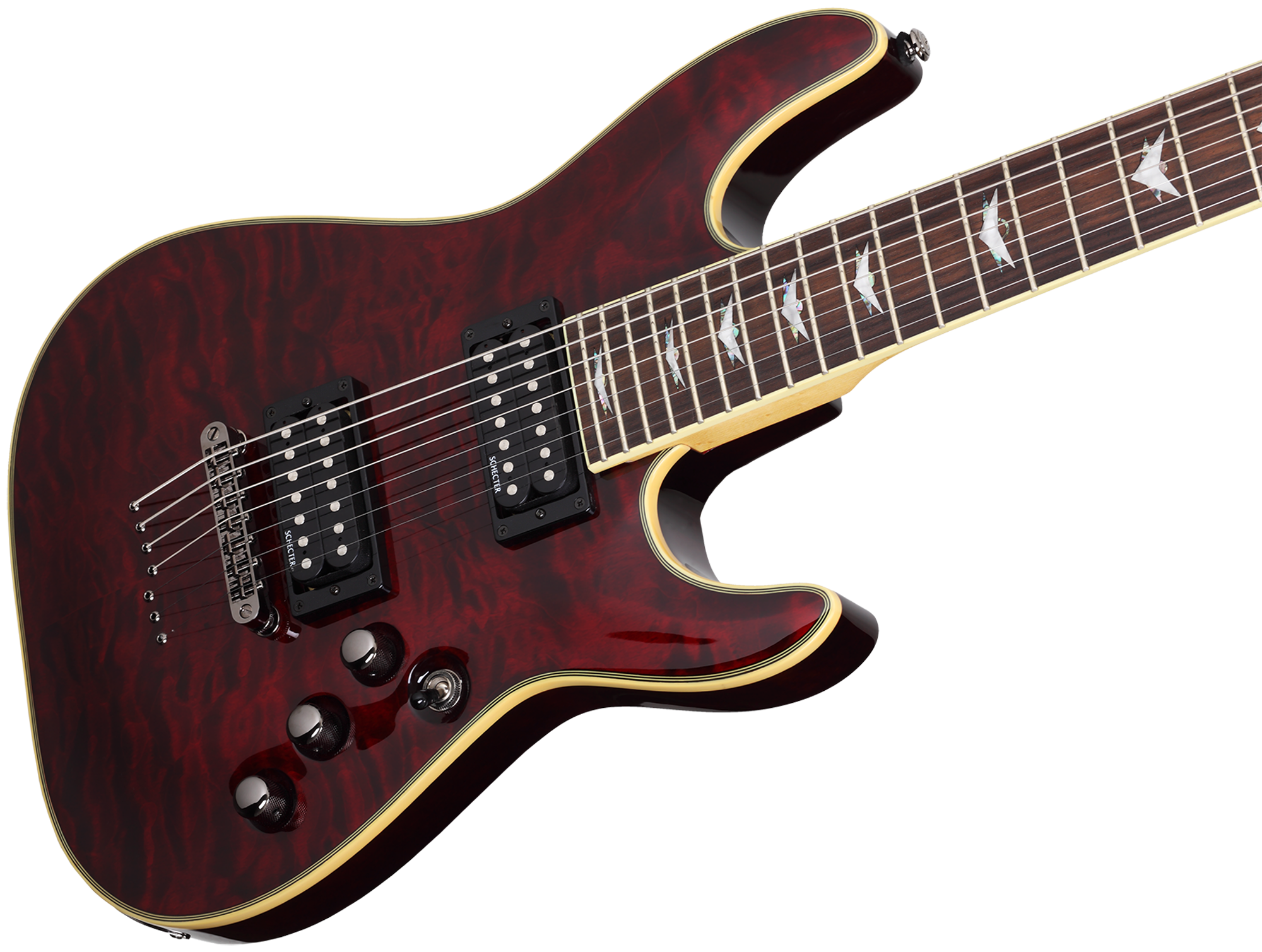Schecter Omen Extreme 7 black cherry