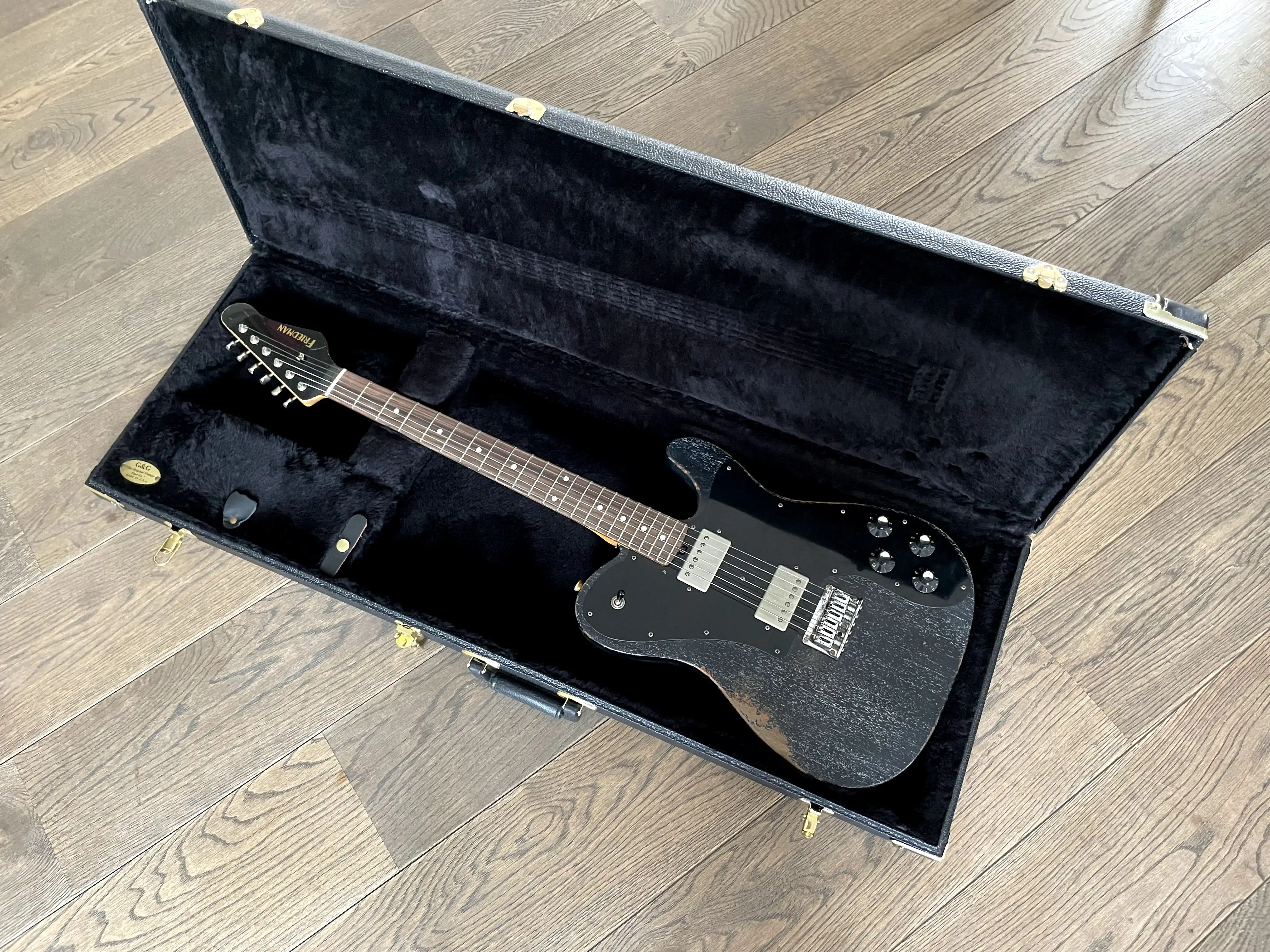 Friedman VINTAGE-T-MRDHBSHH+P Dog Hair Black