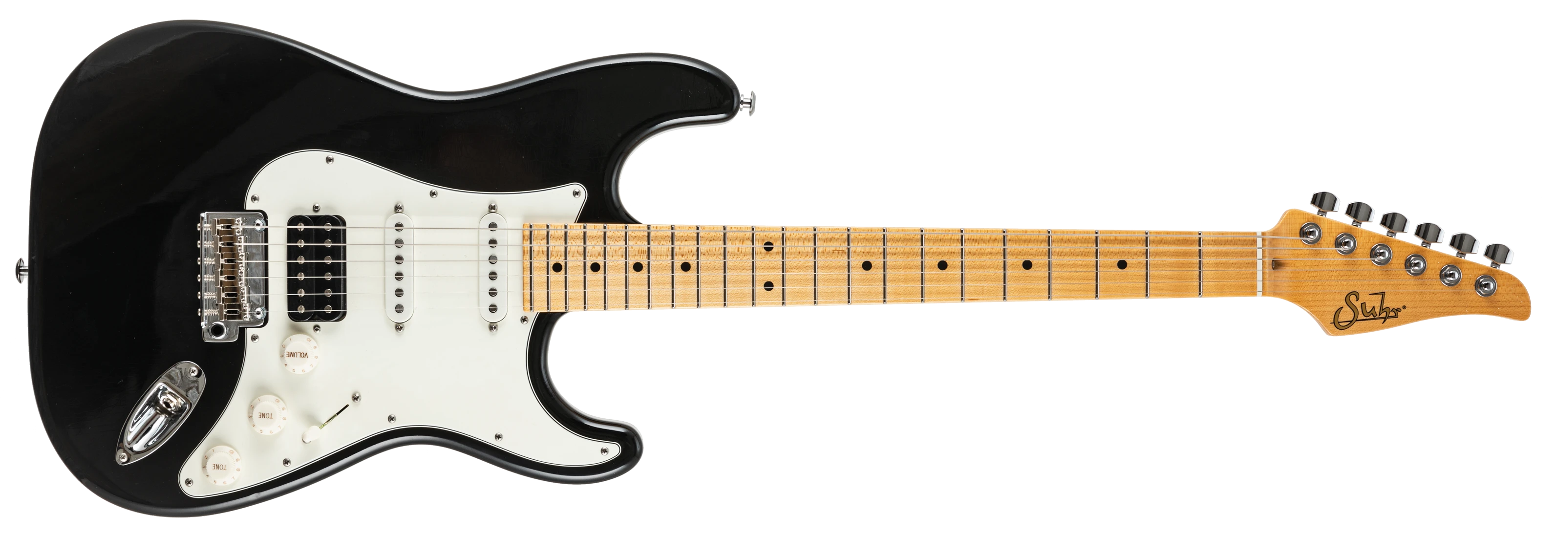 Suhr Classic S Antique HSS blk/mn