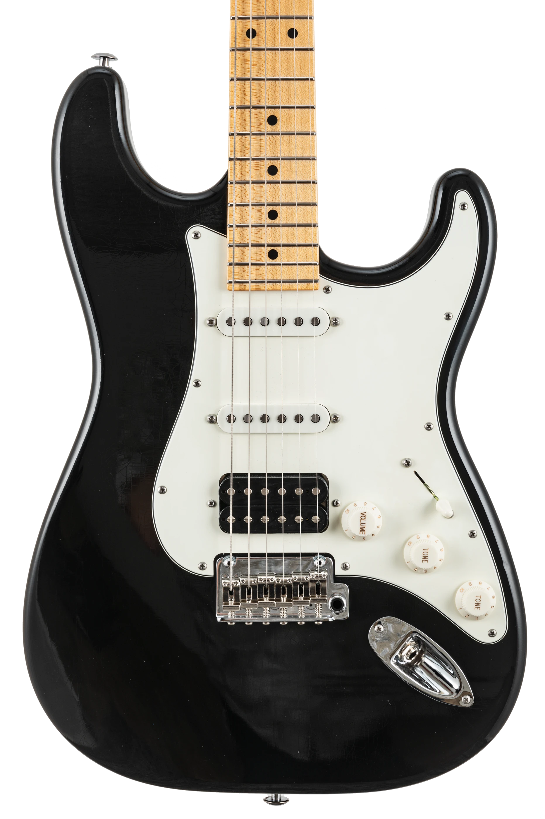 Suhr Classic S Antique HSS blk/mn