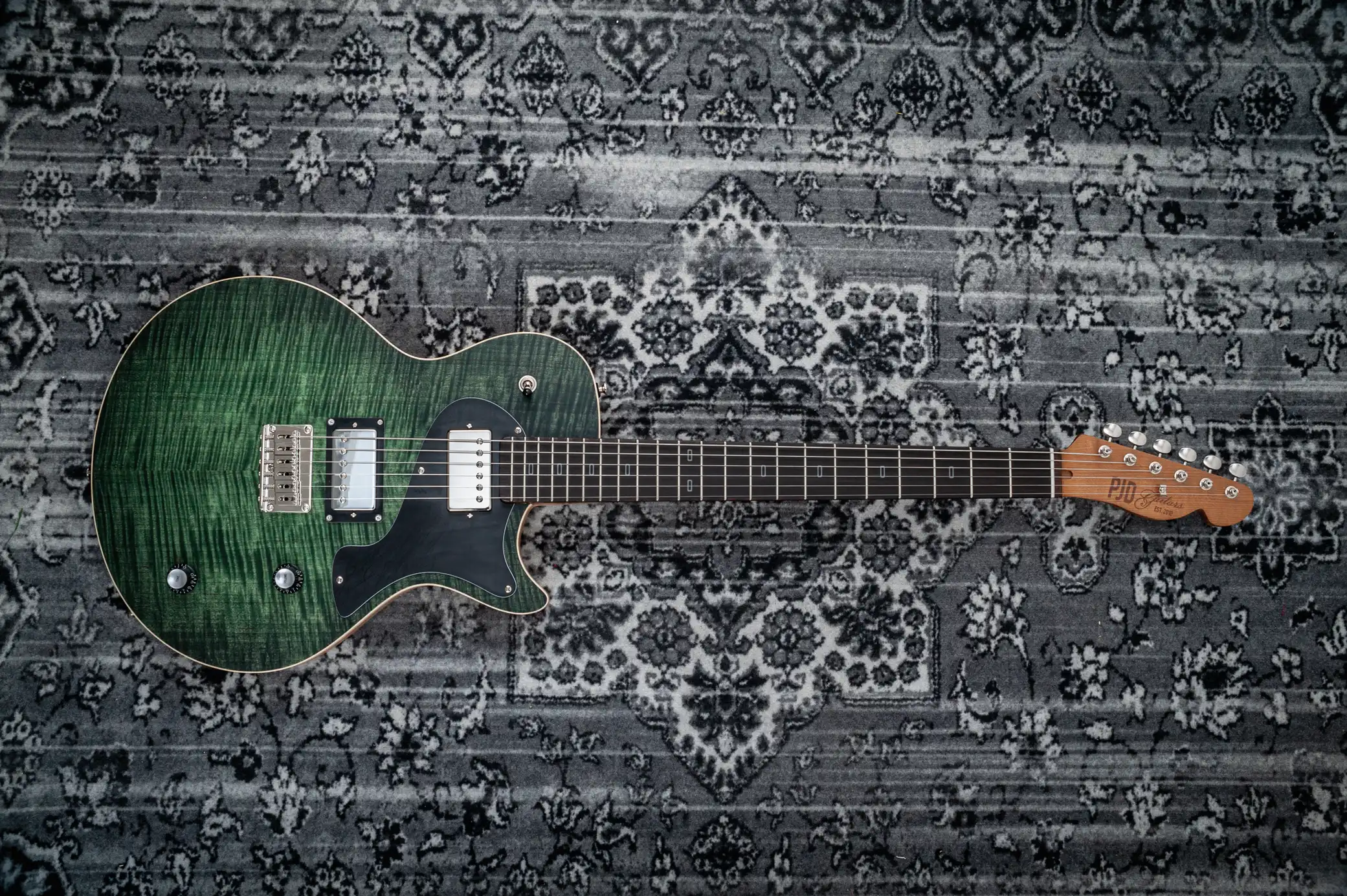 PJD Guitars Carey Elite forest green