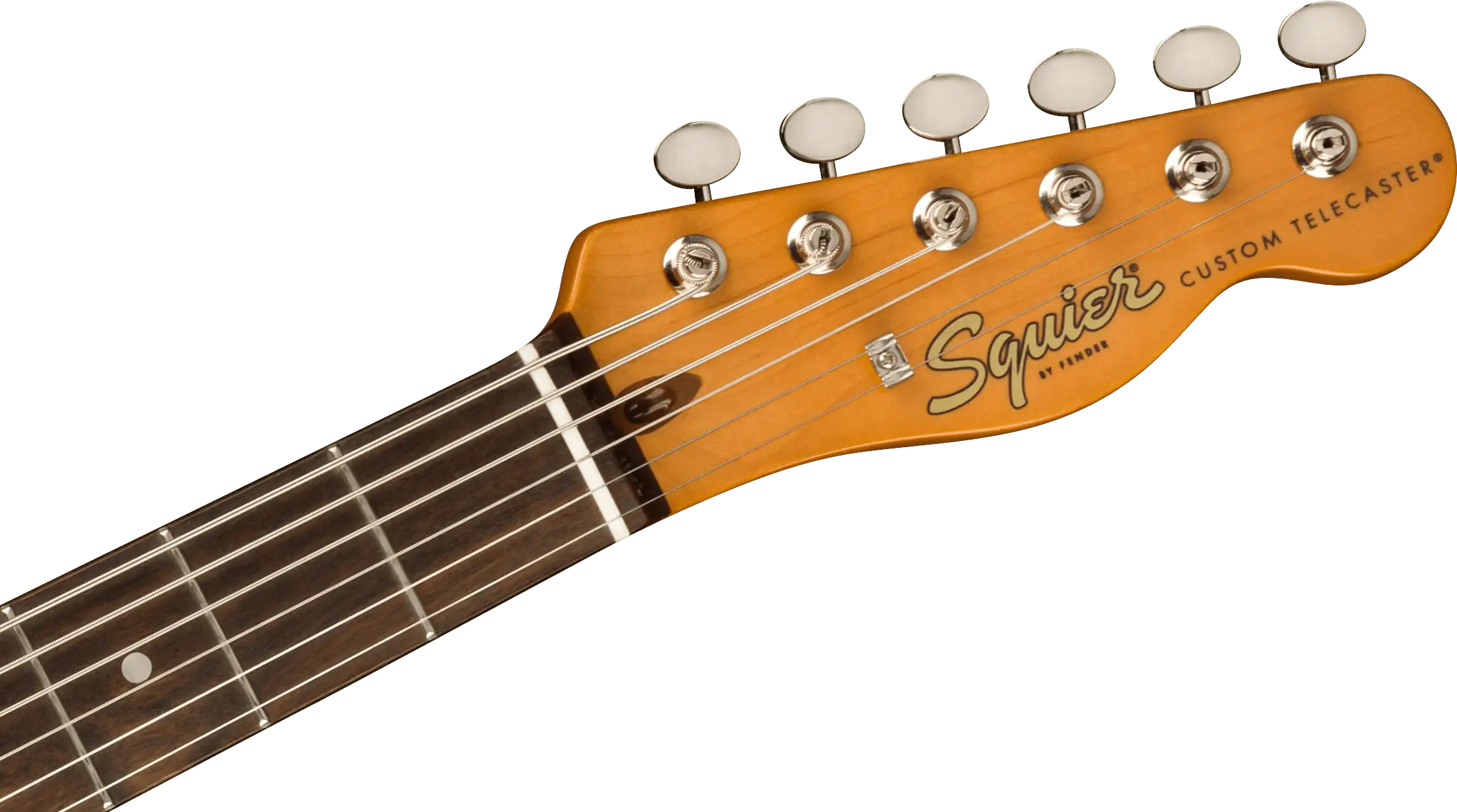 Squier Classic Vibe Baritone Custom Telecaster, Laurel Fingerboard, Parchment Pickguard, Black