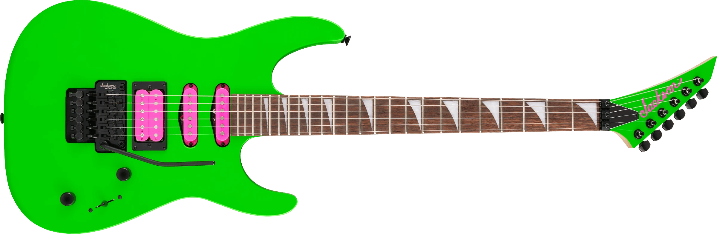 Jackson Dinky DK3XR HSS neon green