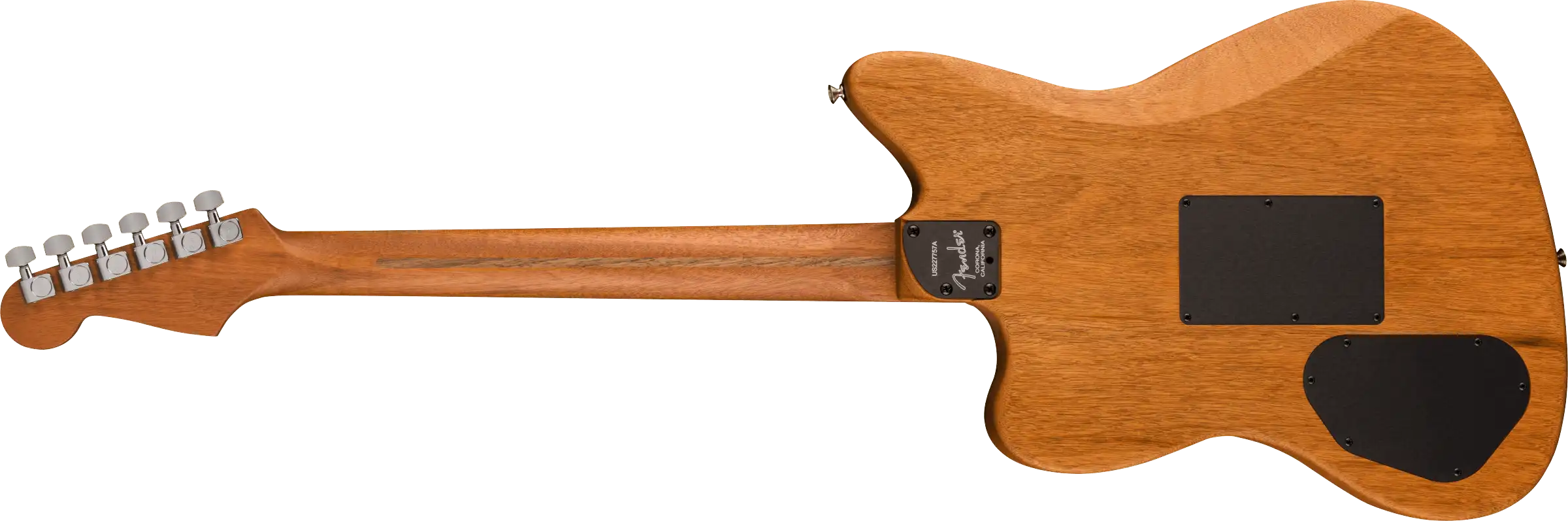 Fender Jazzmaster AM Acoustasonic Mahagoni brbst/eb