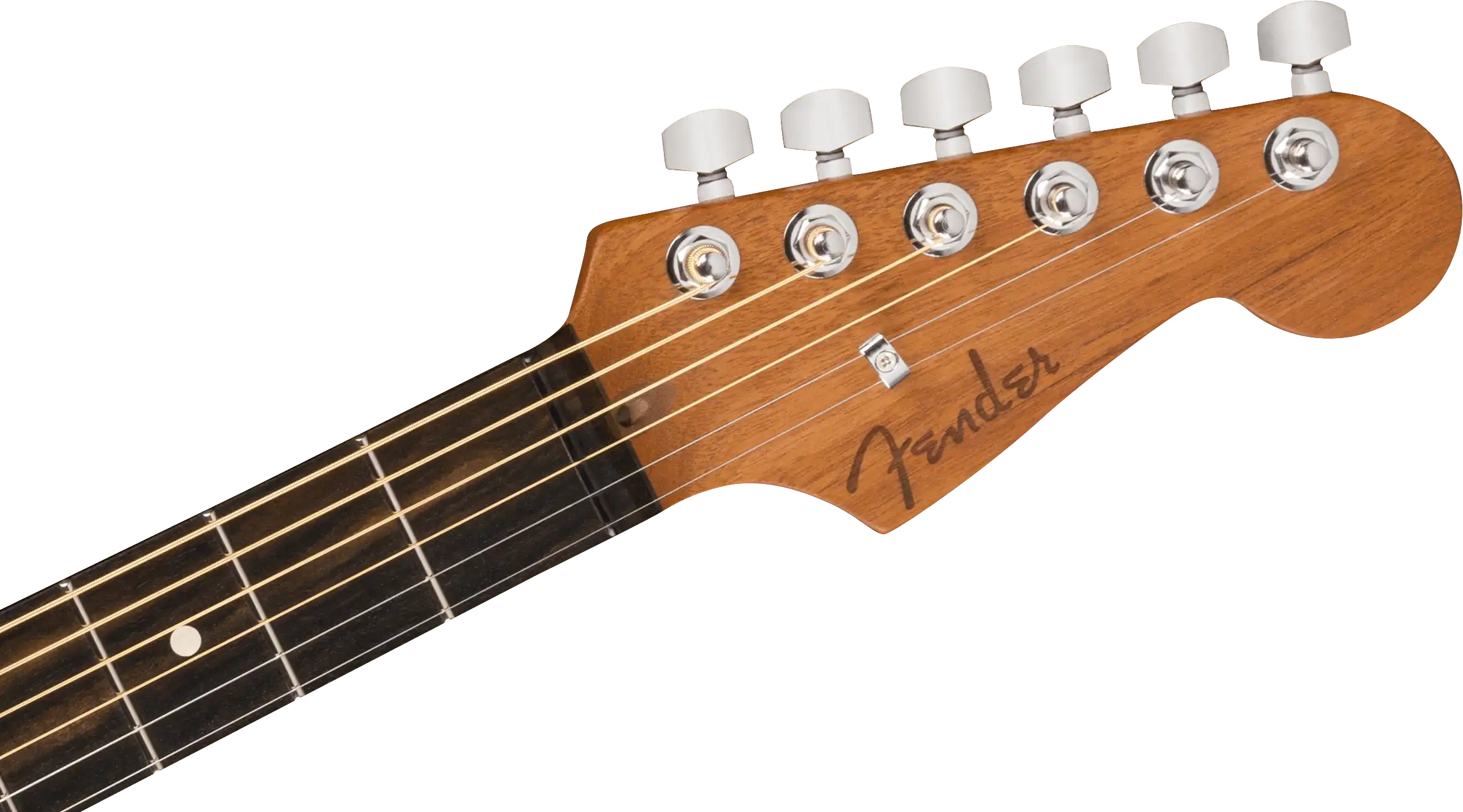 Fender Jazzmaster AM Acoustasonic Mahagoni brbst/eb