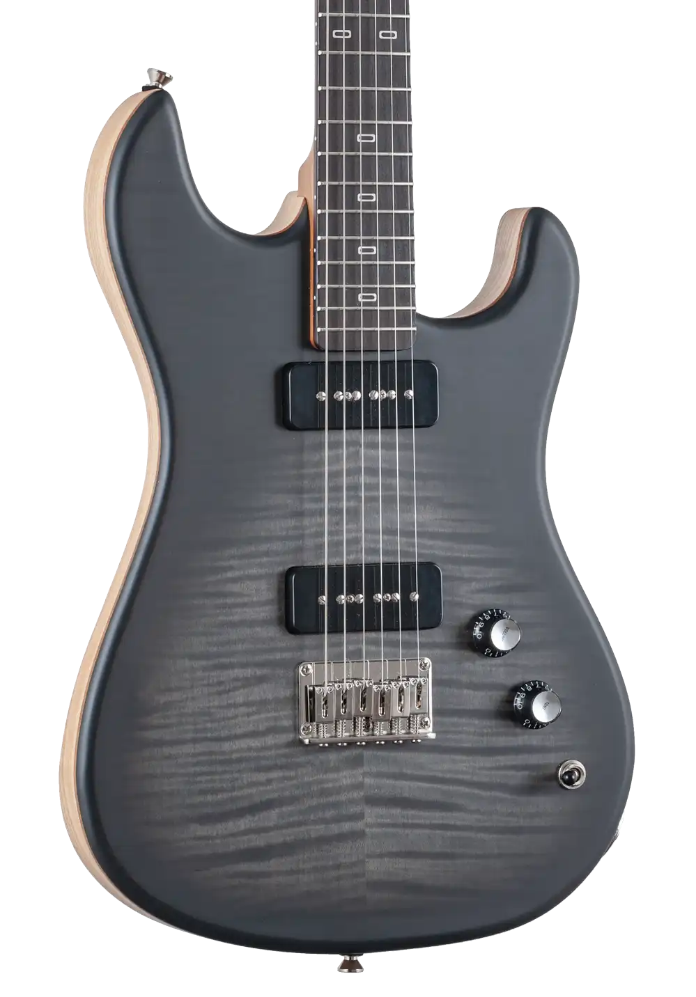 PJD Guitars Woodford Elite P90 charcoal burst B-Stock
