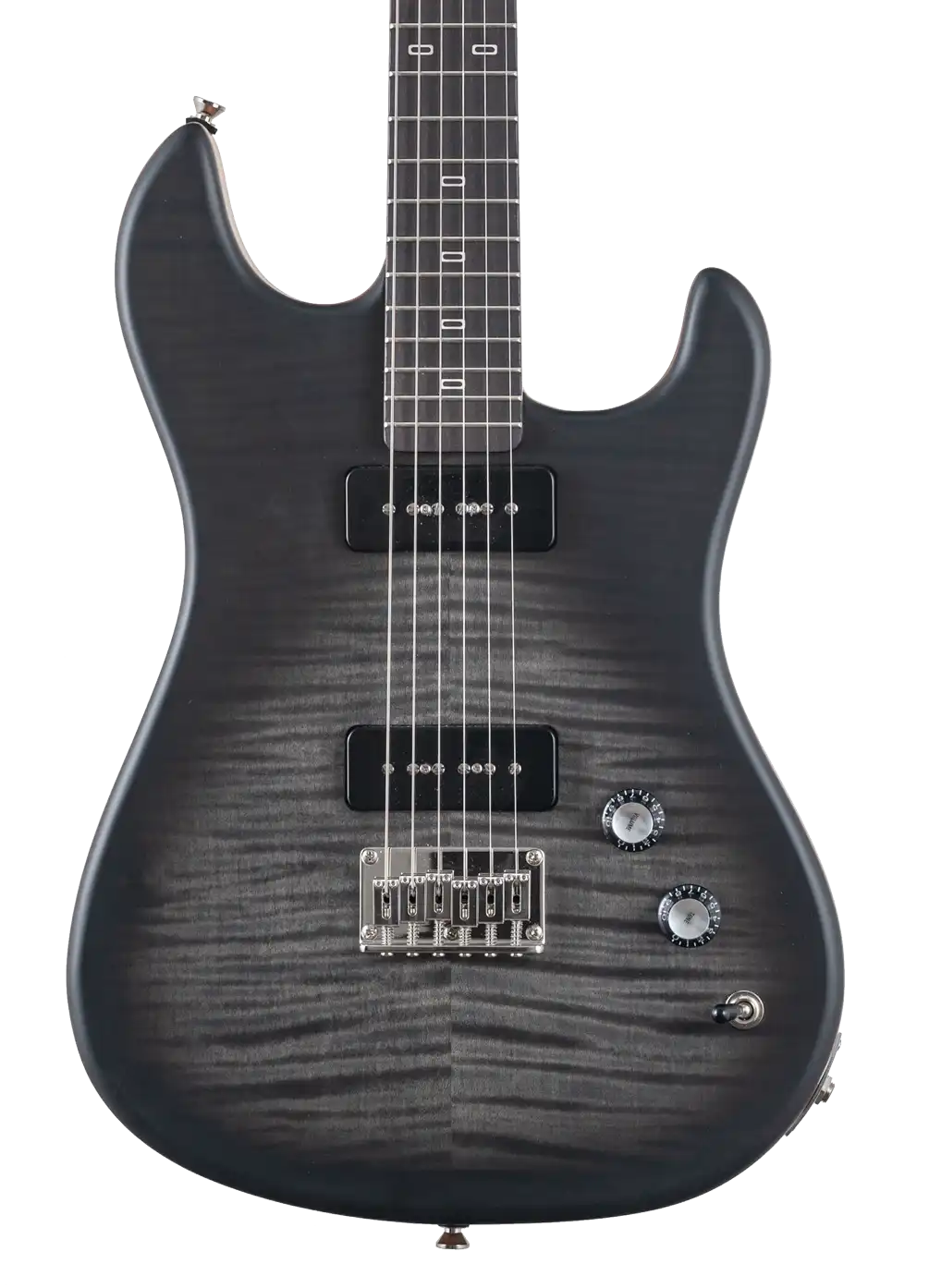 PJD Guitars Woodford Elite P90 charcoal burst B-Stock