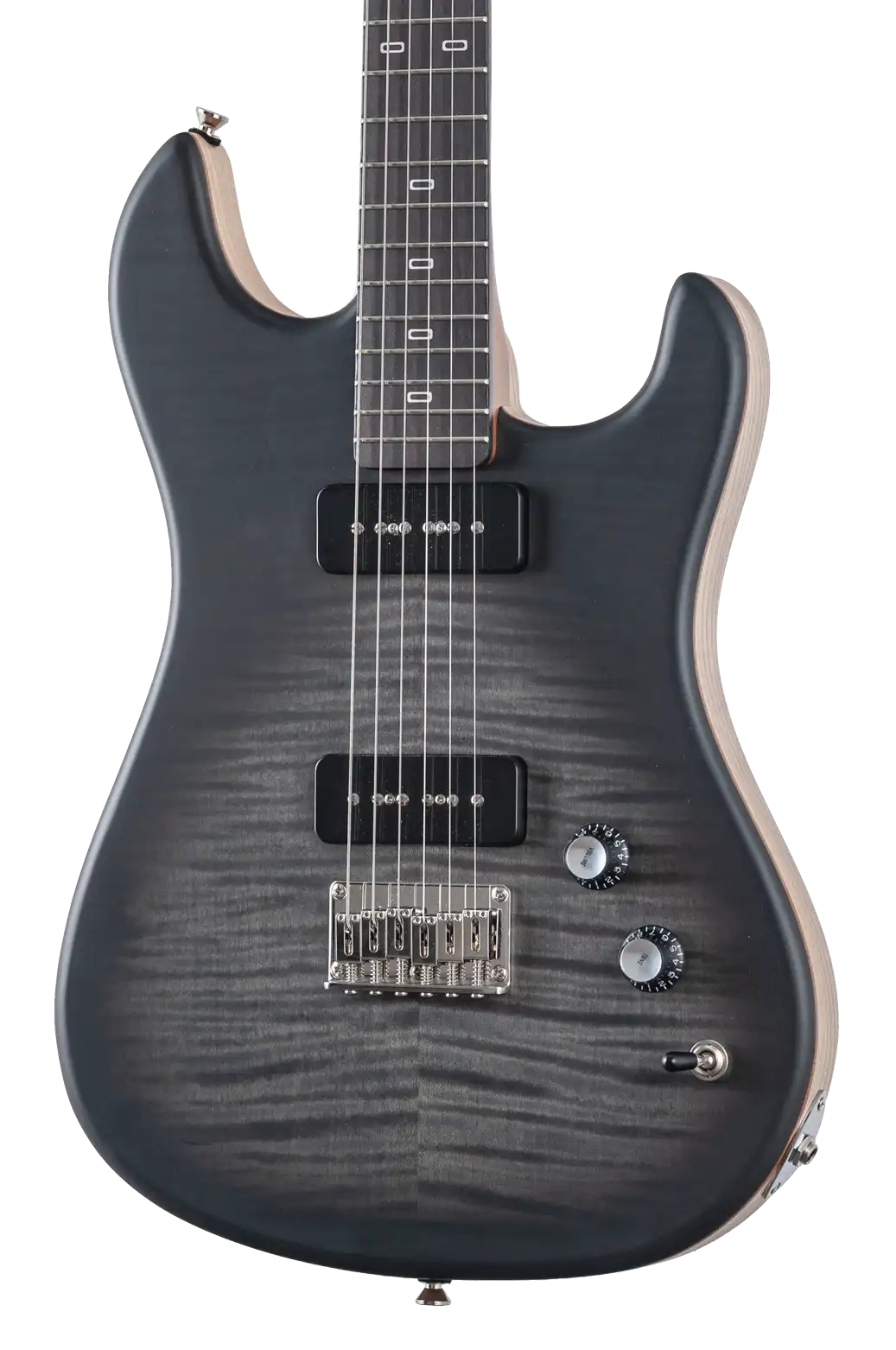 PJD Guitars Woodford Elite P90 charcoal burst B-Stock