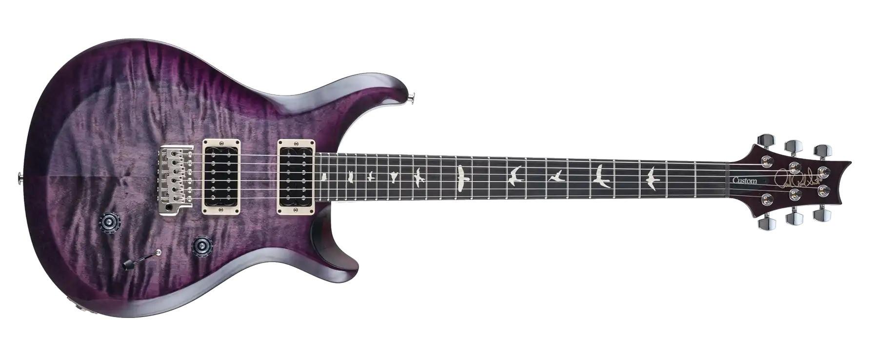 PRS S2 Custom 24 faded grey black purple burst Limited