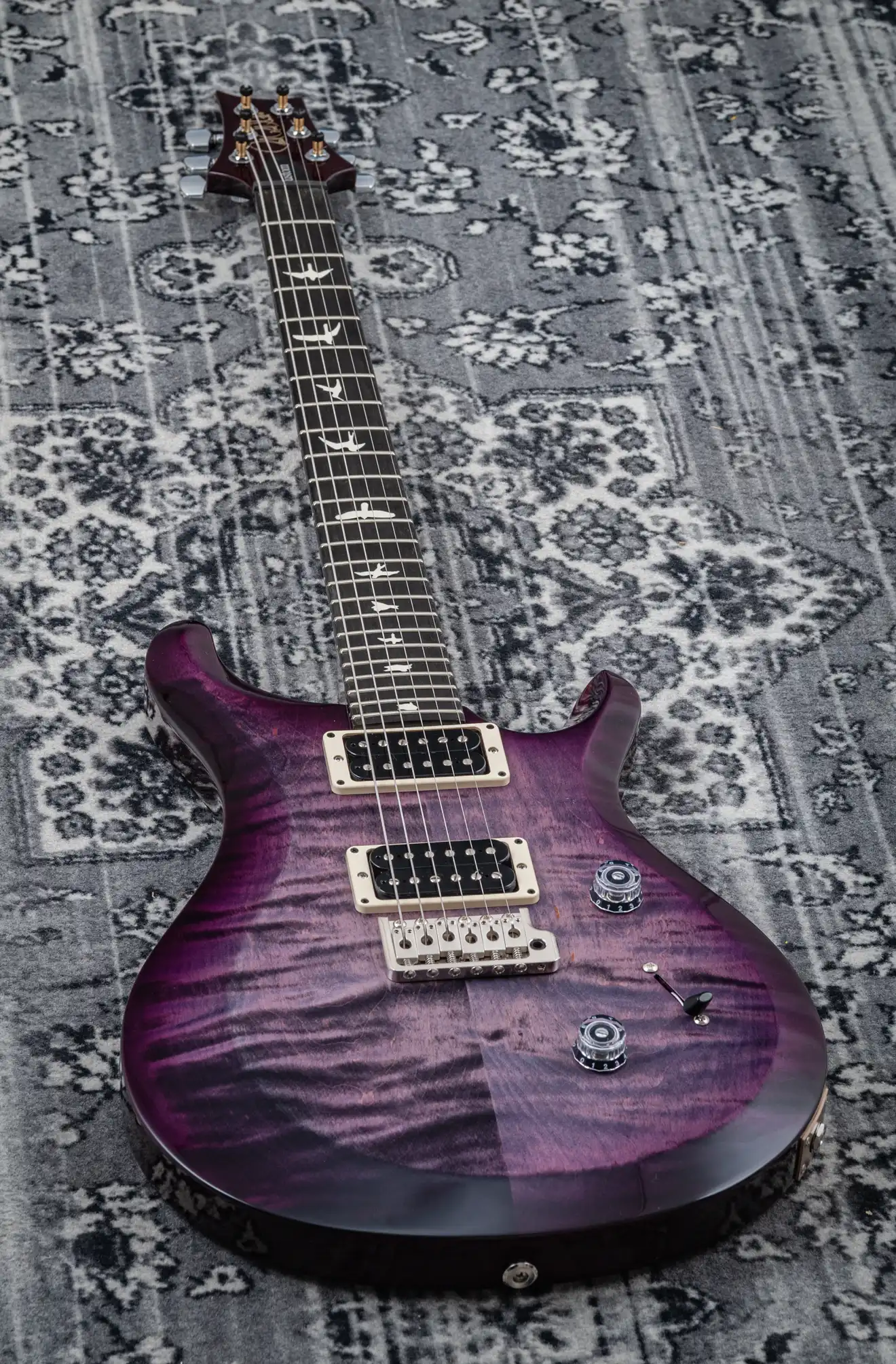PRS S2 Custom 24 faded grey black purple burst Limited