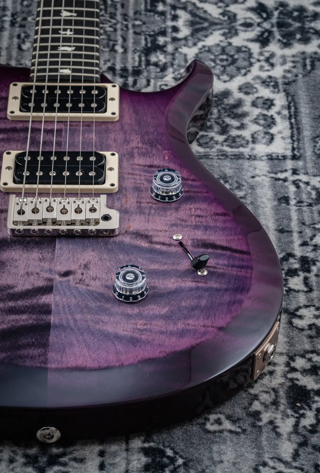 PRS S2 Custom 24 faded grey black purple burst Limited