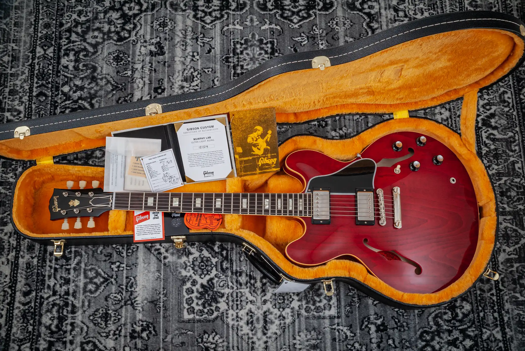 Gibson 1964 ES-335 Reissue 60s Cherry Ultra Light Aged