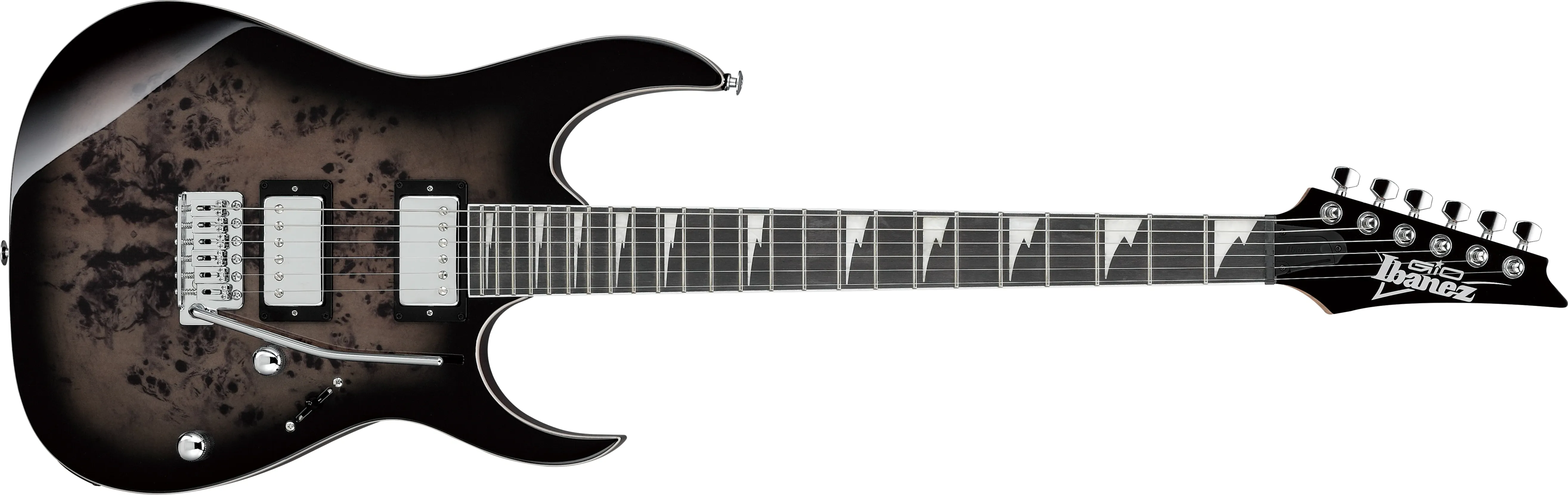 Ibanez GRG220PA1-BKB trans. brown black burst
