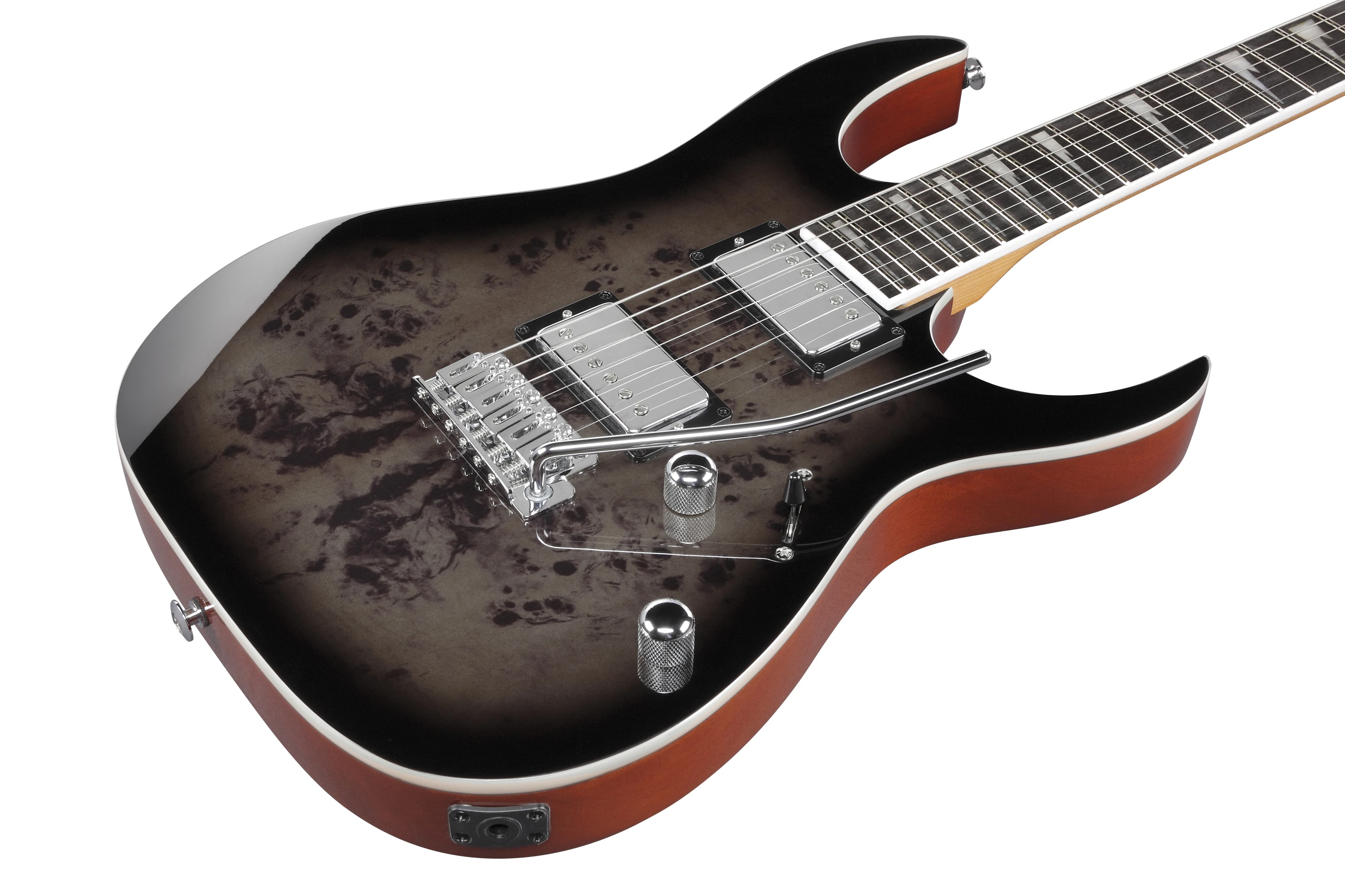 Ibanez GRG220PA1-BKB trans. brown black burst