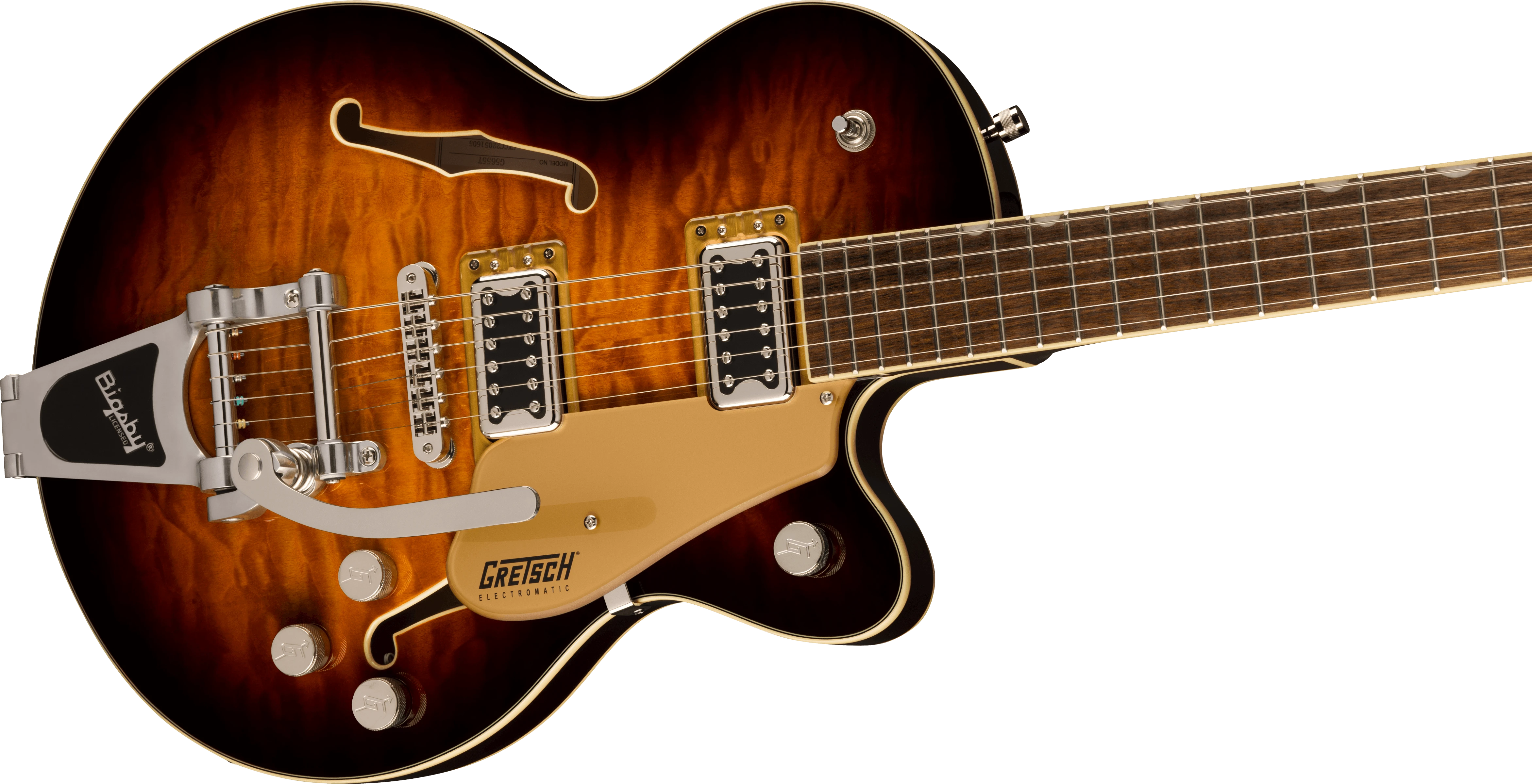 Gretsch G5655T-QM Center Block Jr. sweet tea