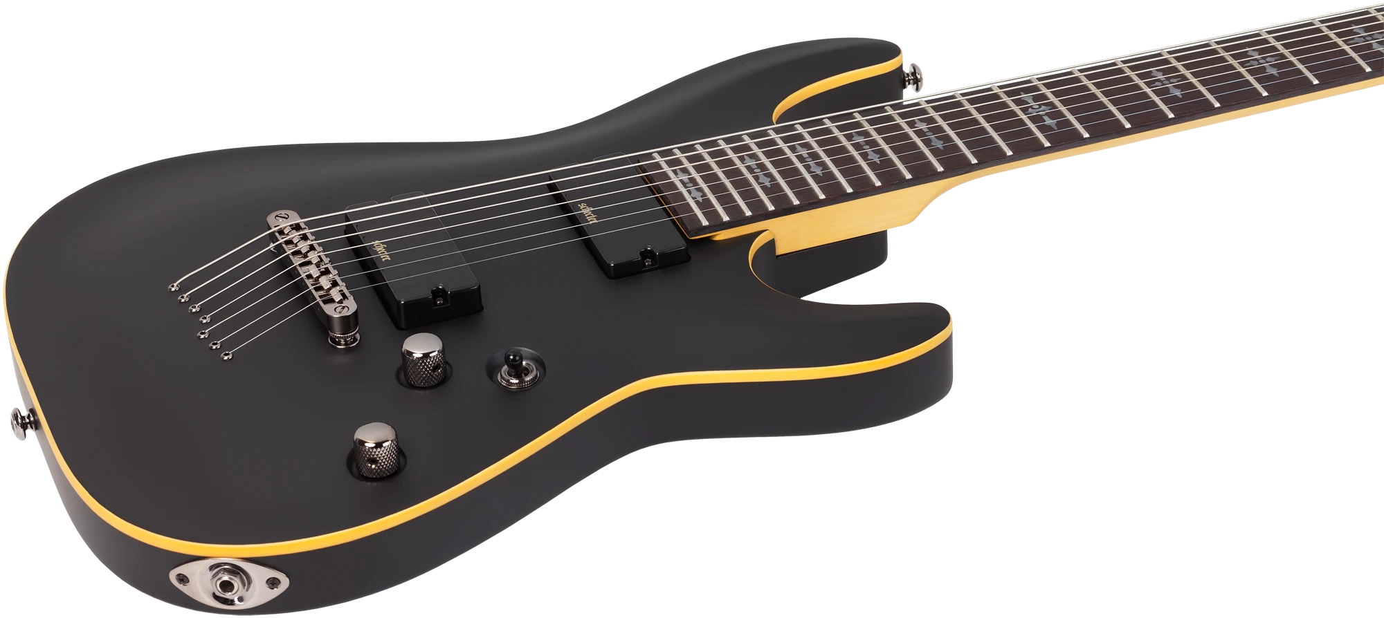 Schecter Demon 7 - Aged Black Satin