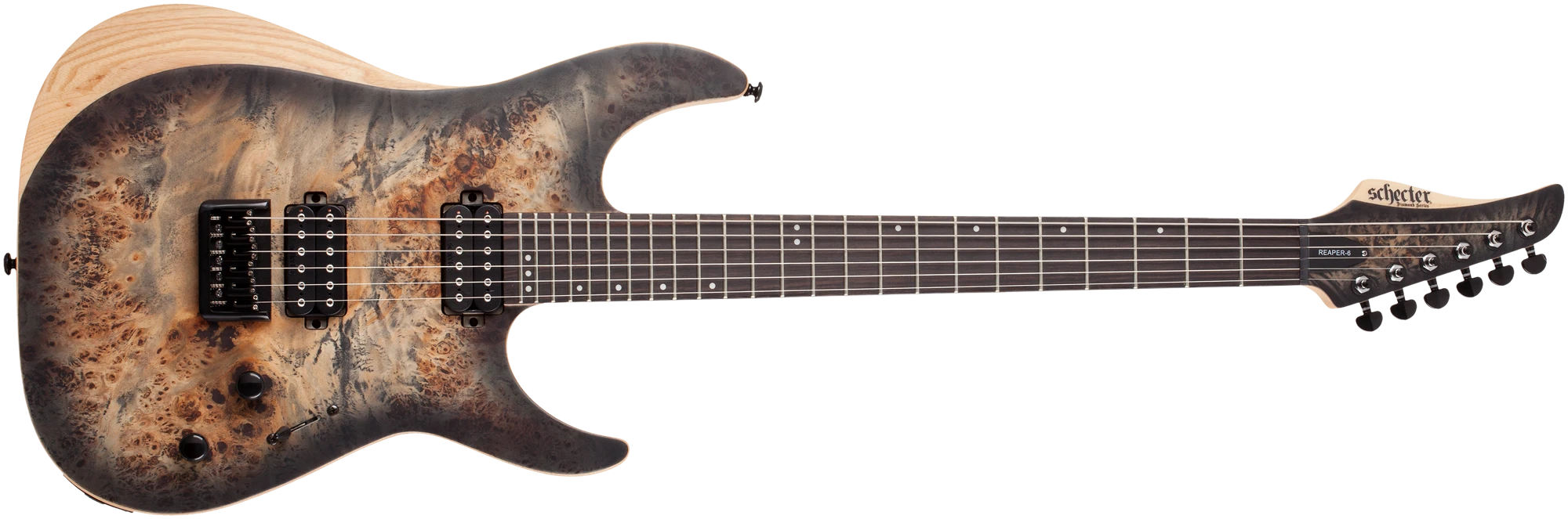 Schecter Reaper 6 - Charcoal Burst