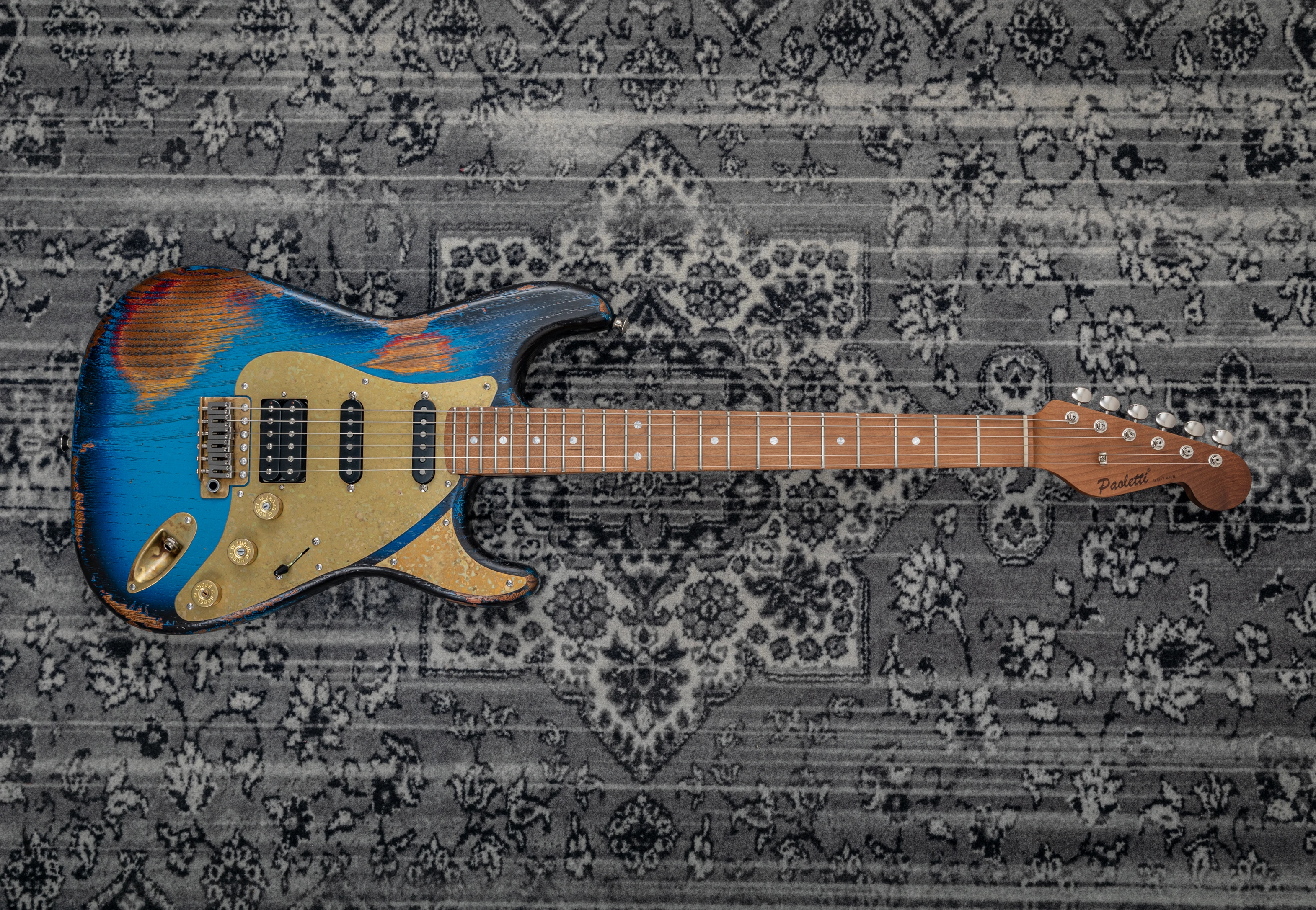 Paoletti Stratospheric Loft HSS heavy deep blue / roasted maple