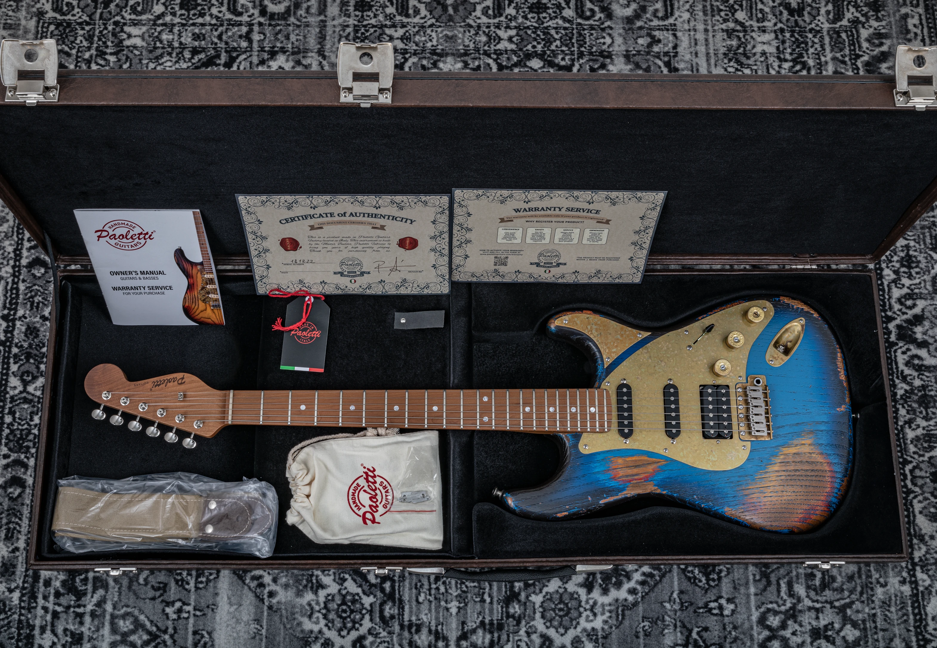 Paoletti Stratospheric Loft HSS heavy deep blue / roasted maple