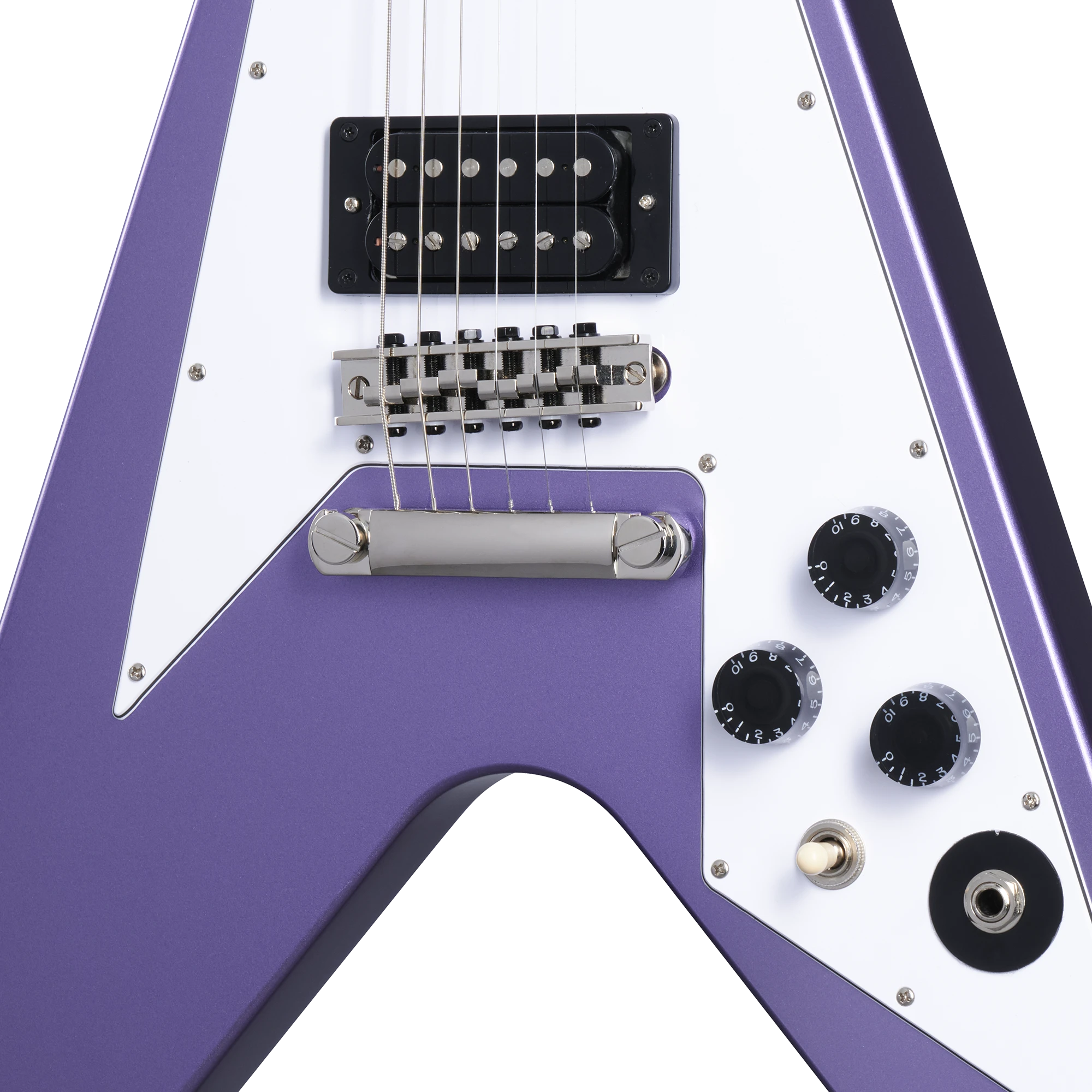 Epiphone Kirk Hammett 1979 Flying V Purple B-Stock