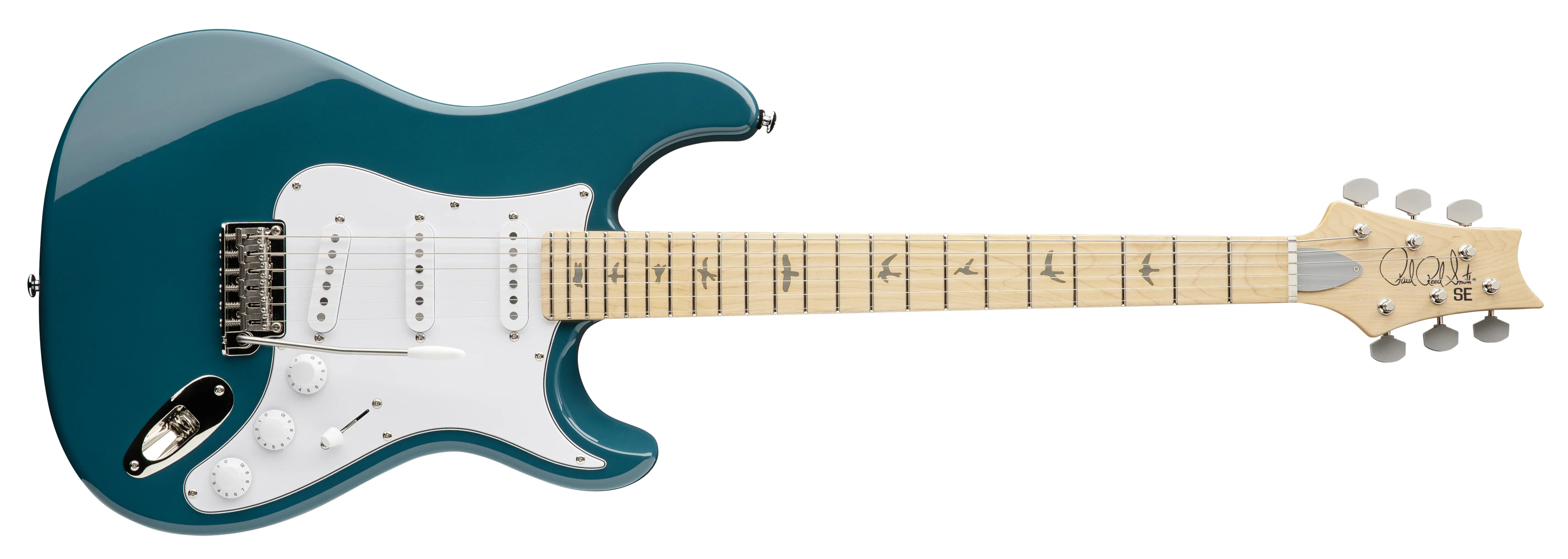 PRS SE John Mayer Silver Sky Maple Nylon Blue