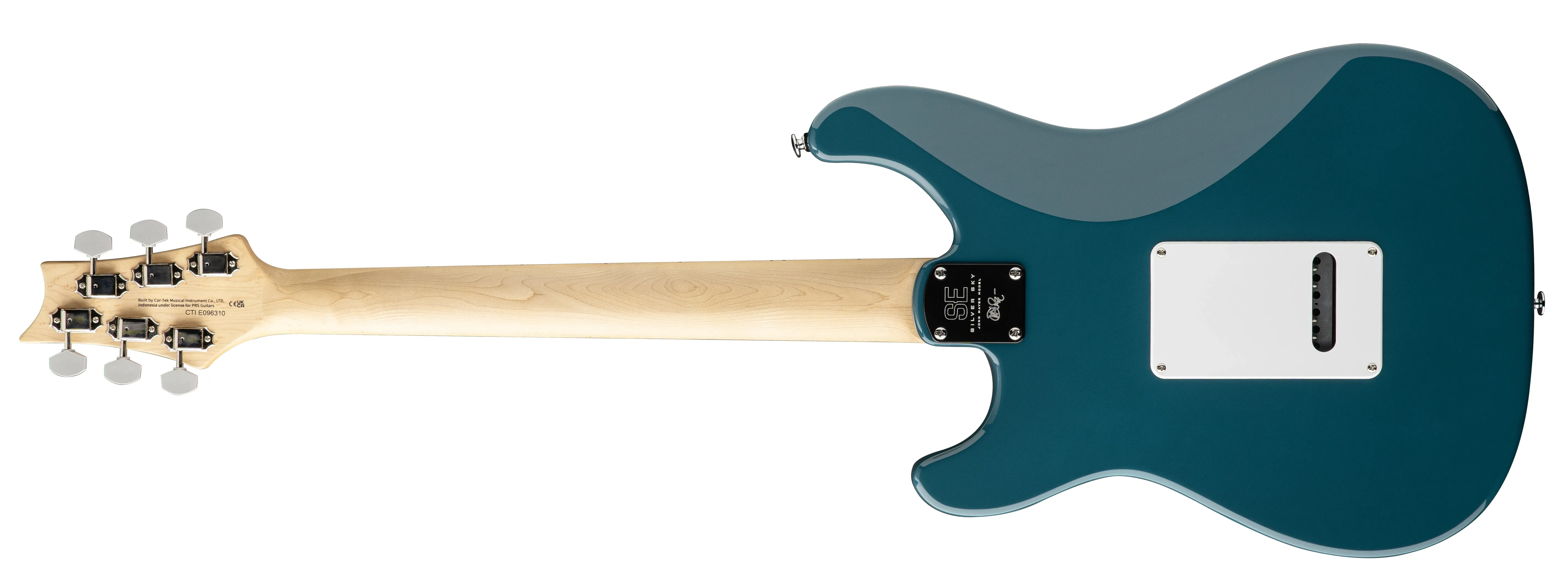 PRS SE John Mayer Silver Sky Maple Nylon Blue