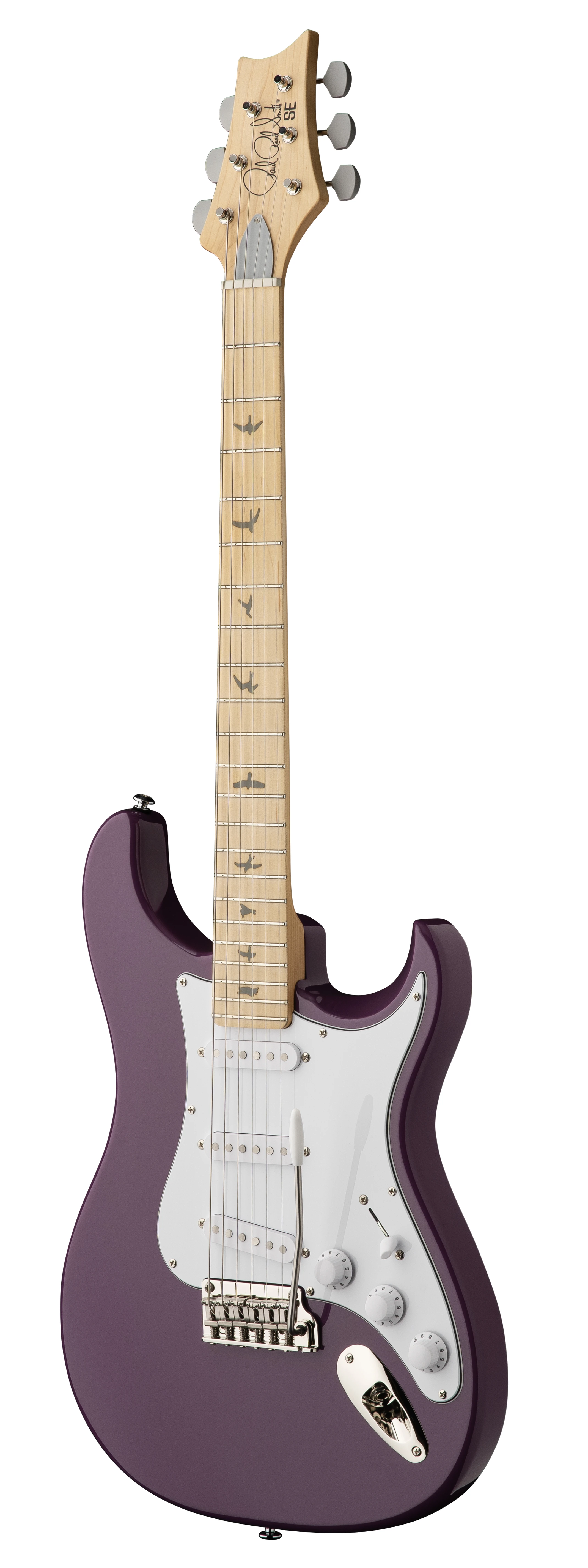 PRS SE John Mayer Silver Sky Maple Summit Purple