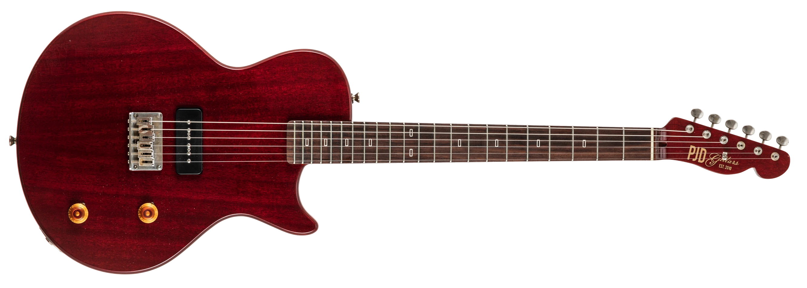 PJD Guitars Carey Apprentice wine red relic