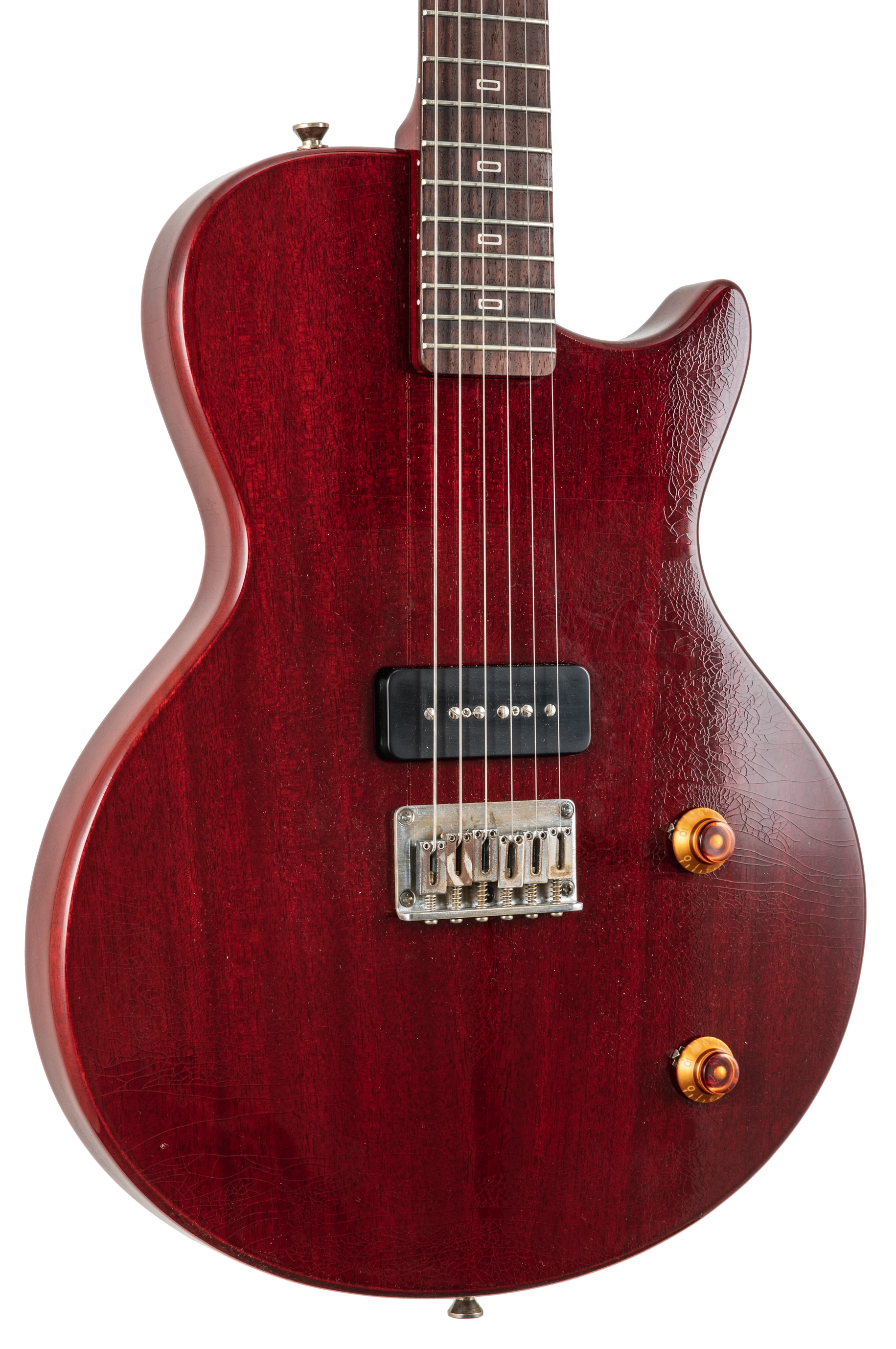 PJD Guitars Carey Apprentice wine red relic