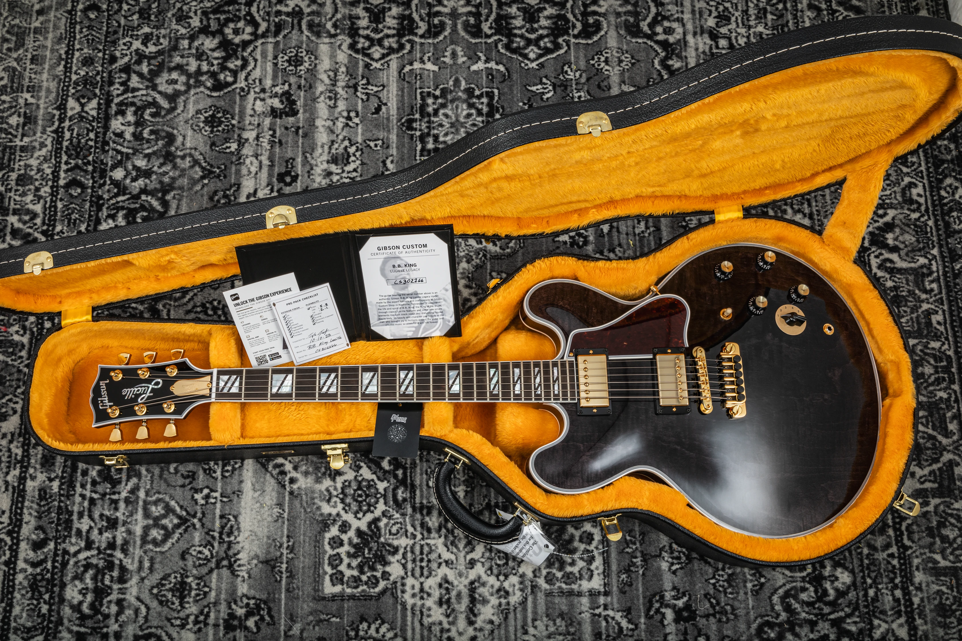 Gibson B.B. King Lucille Legacy - Transparent Ebony B-Stock