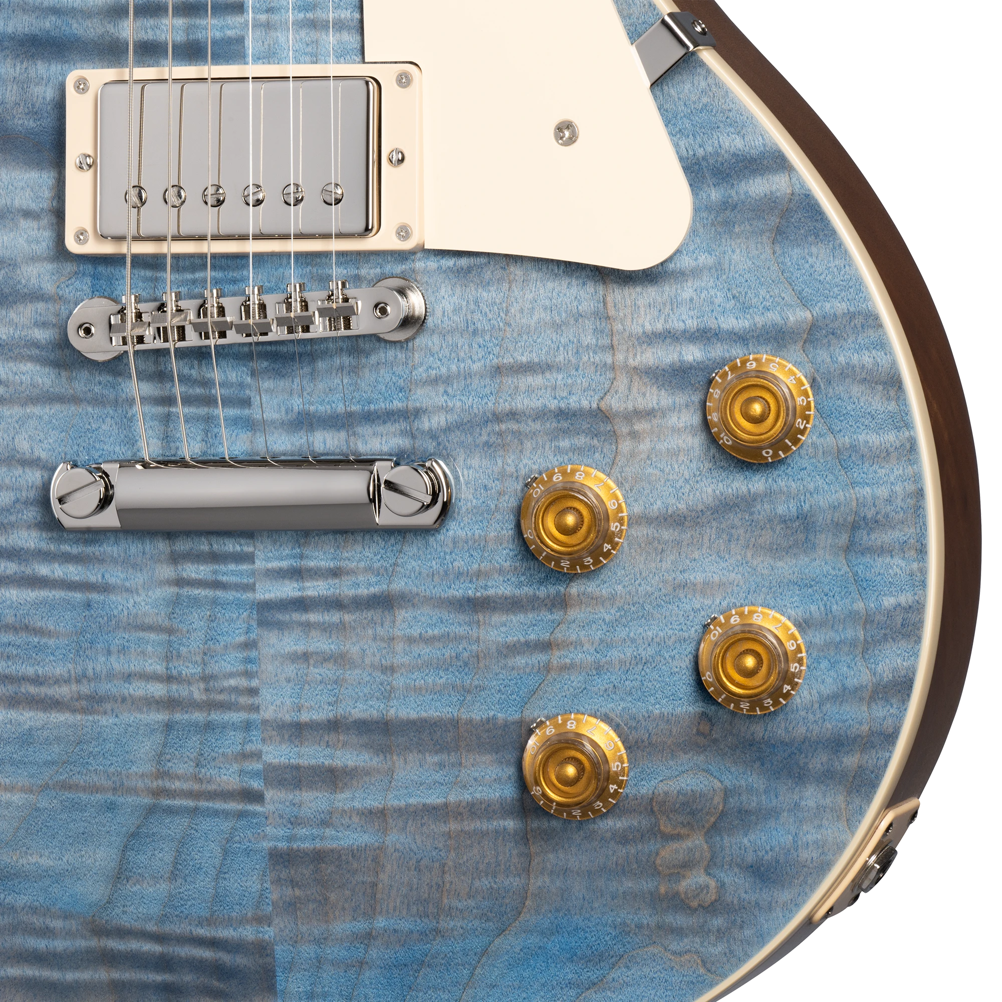 Gibson Les Paul Standard 50s Figured ocean blue
