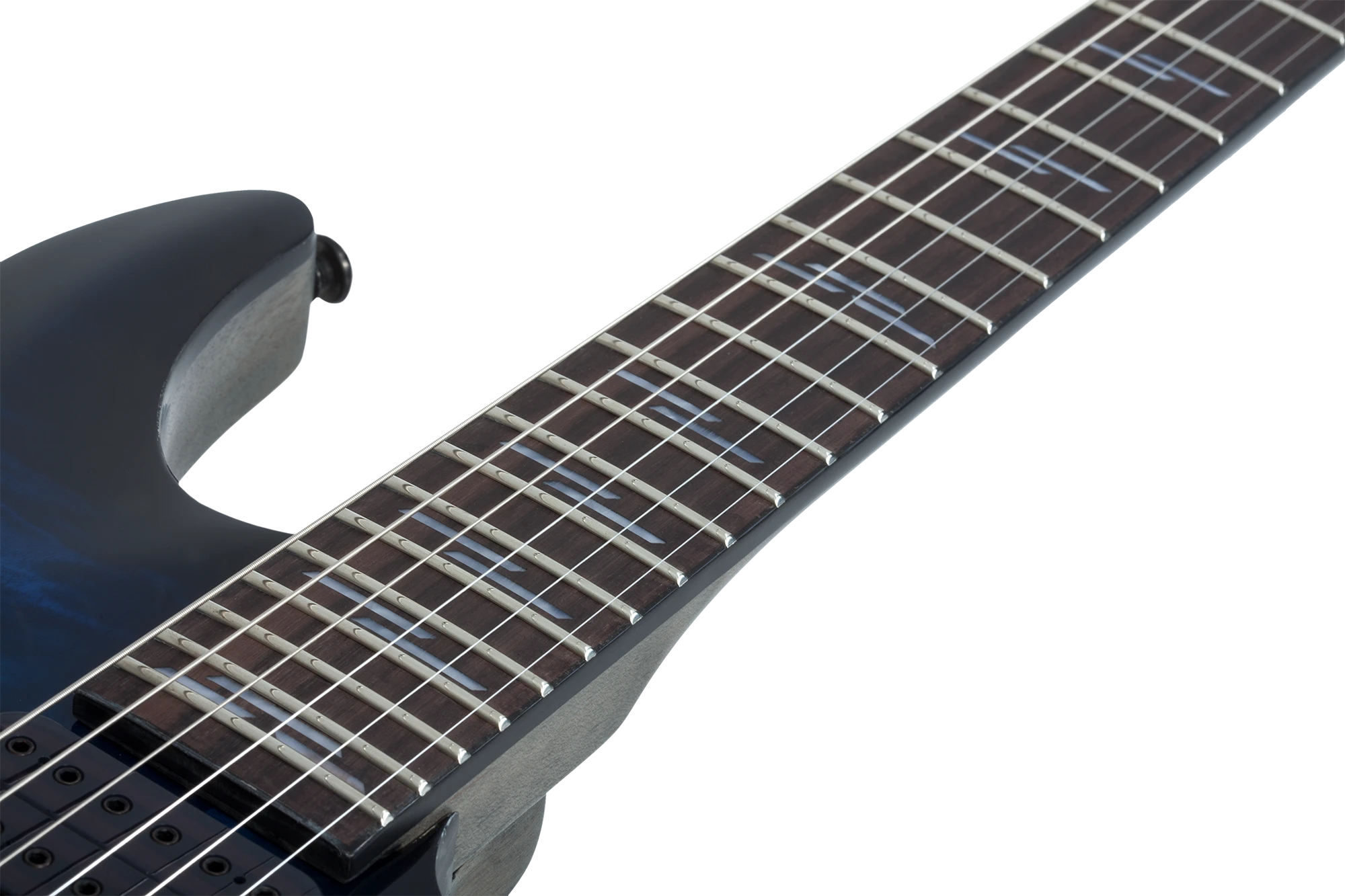Schecter Omen Elite 6 FR See Thru Blue Burst
