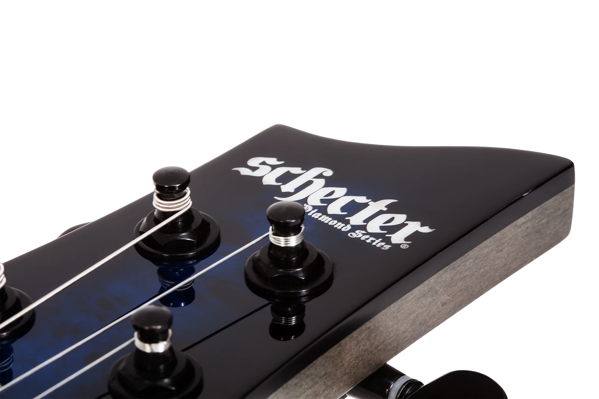 Schecter Omen Elite 6 FR See Thru Blue Burst