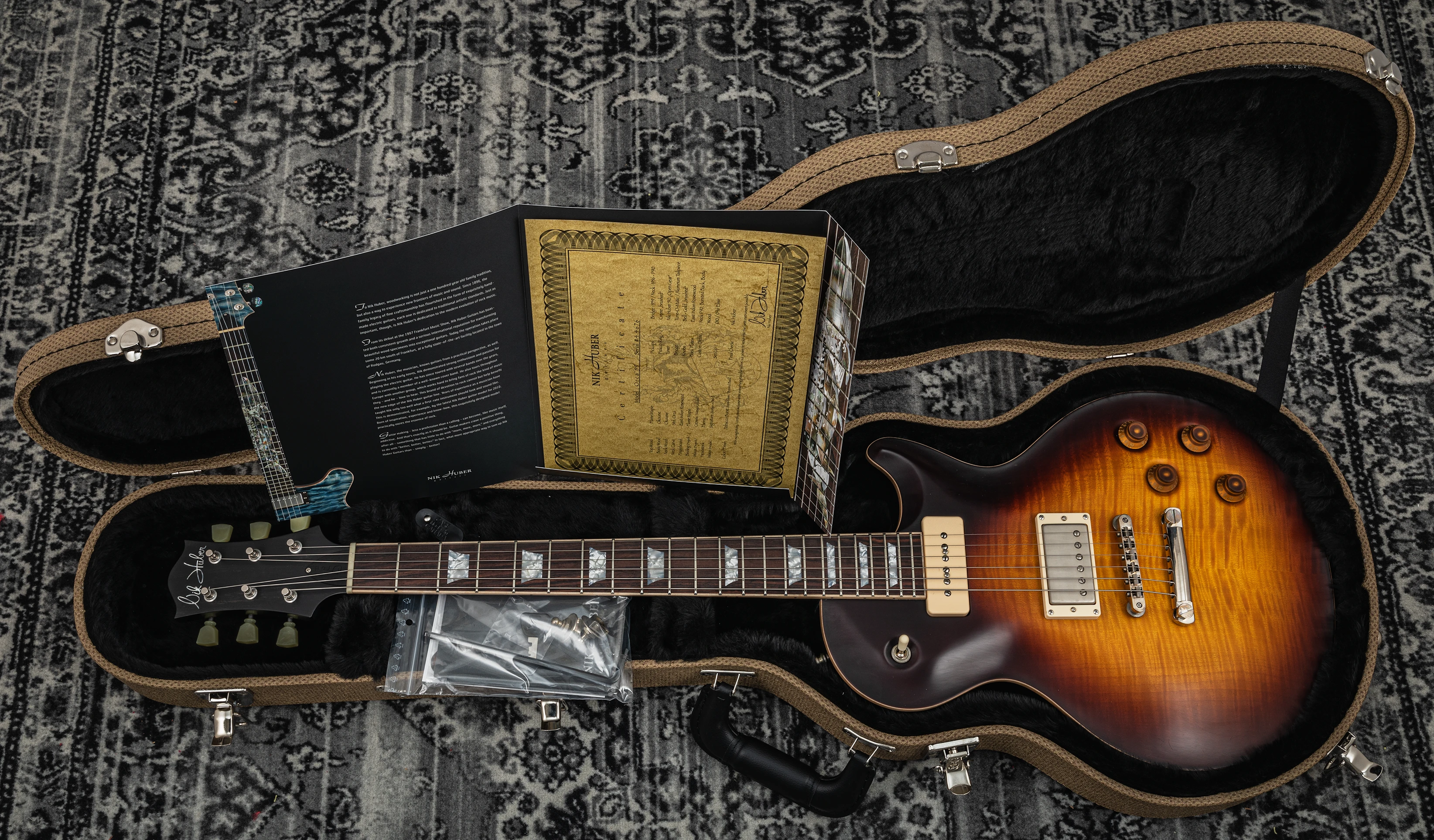 Nik Huber Guitars Orca 59 tobacco burst