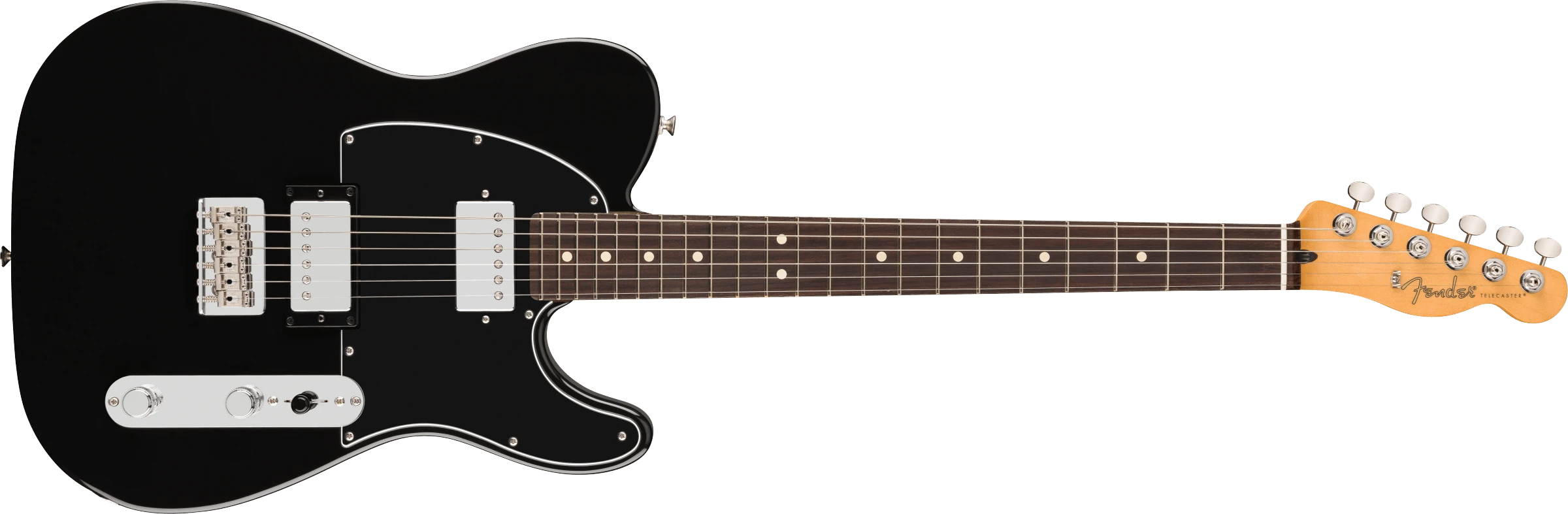 Fender Tele Player II HH blk/rw