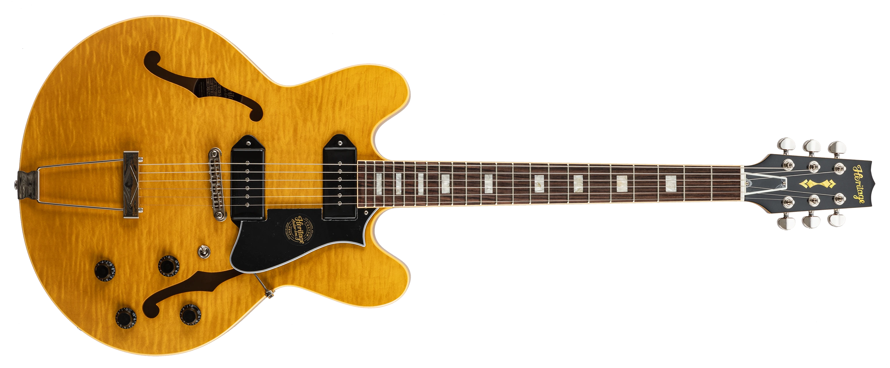 Heritage H-530 Semi Hollow Custom Core antique natural