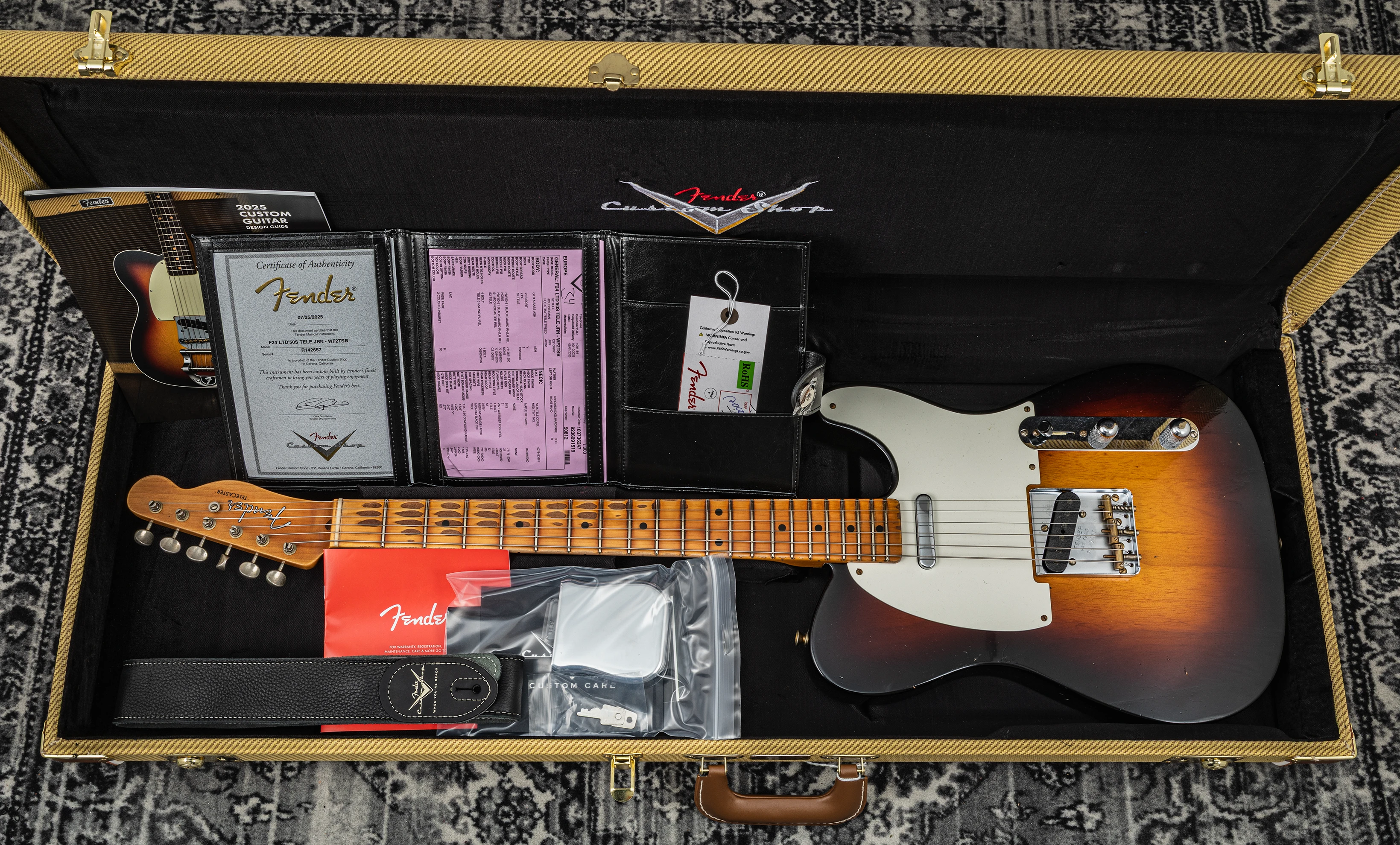 Fender Limited 1950 Telecaster Journeyman Relic WF2-CS/mn