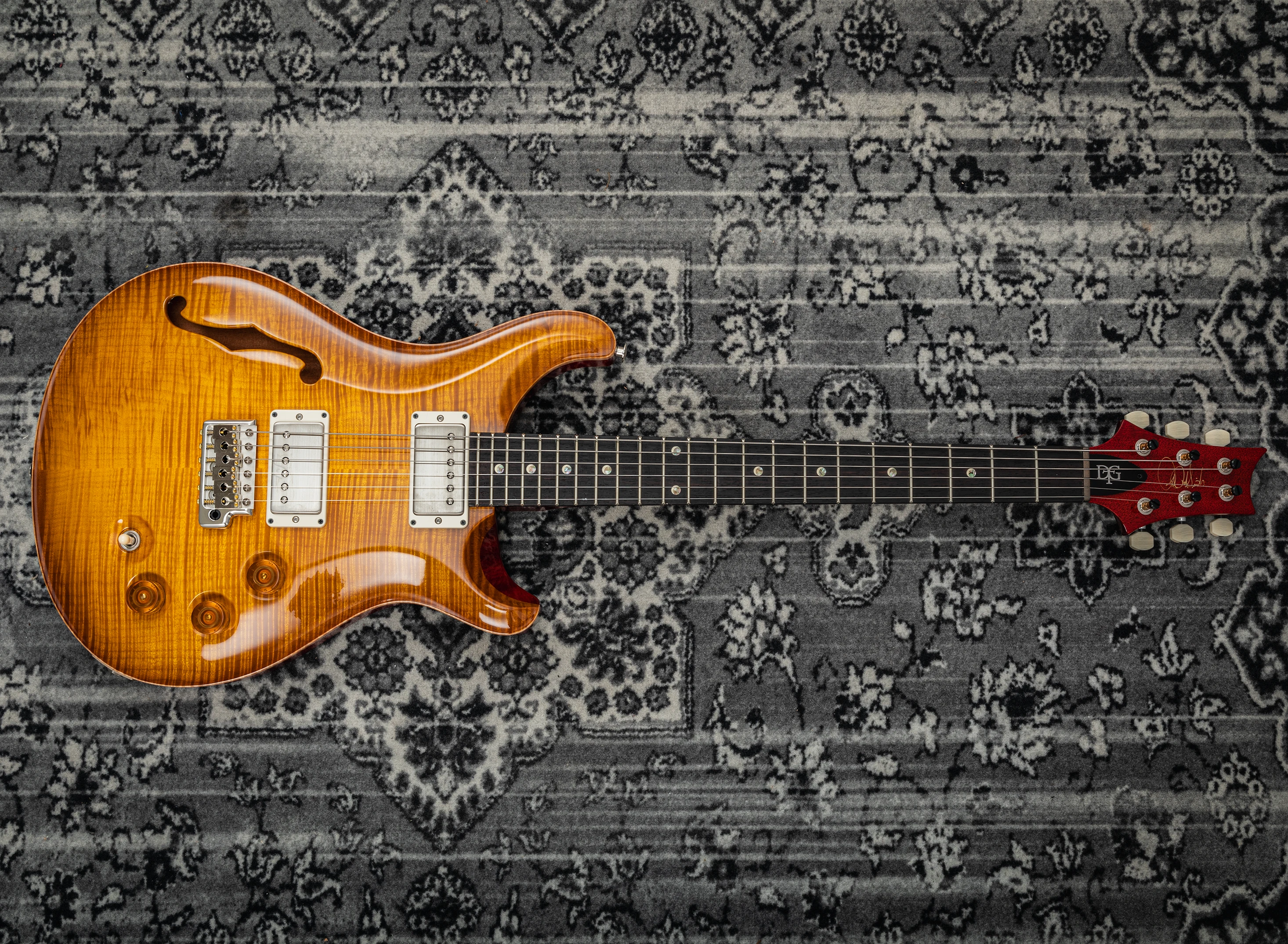 PRS DGT Semi Hollow Limited McCarty Sunburst
