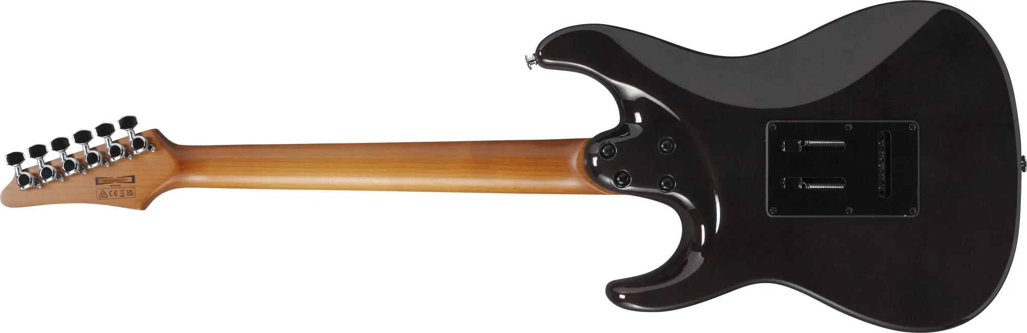 Ibanez AZ22S1F-TKS transparent black sunburst