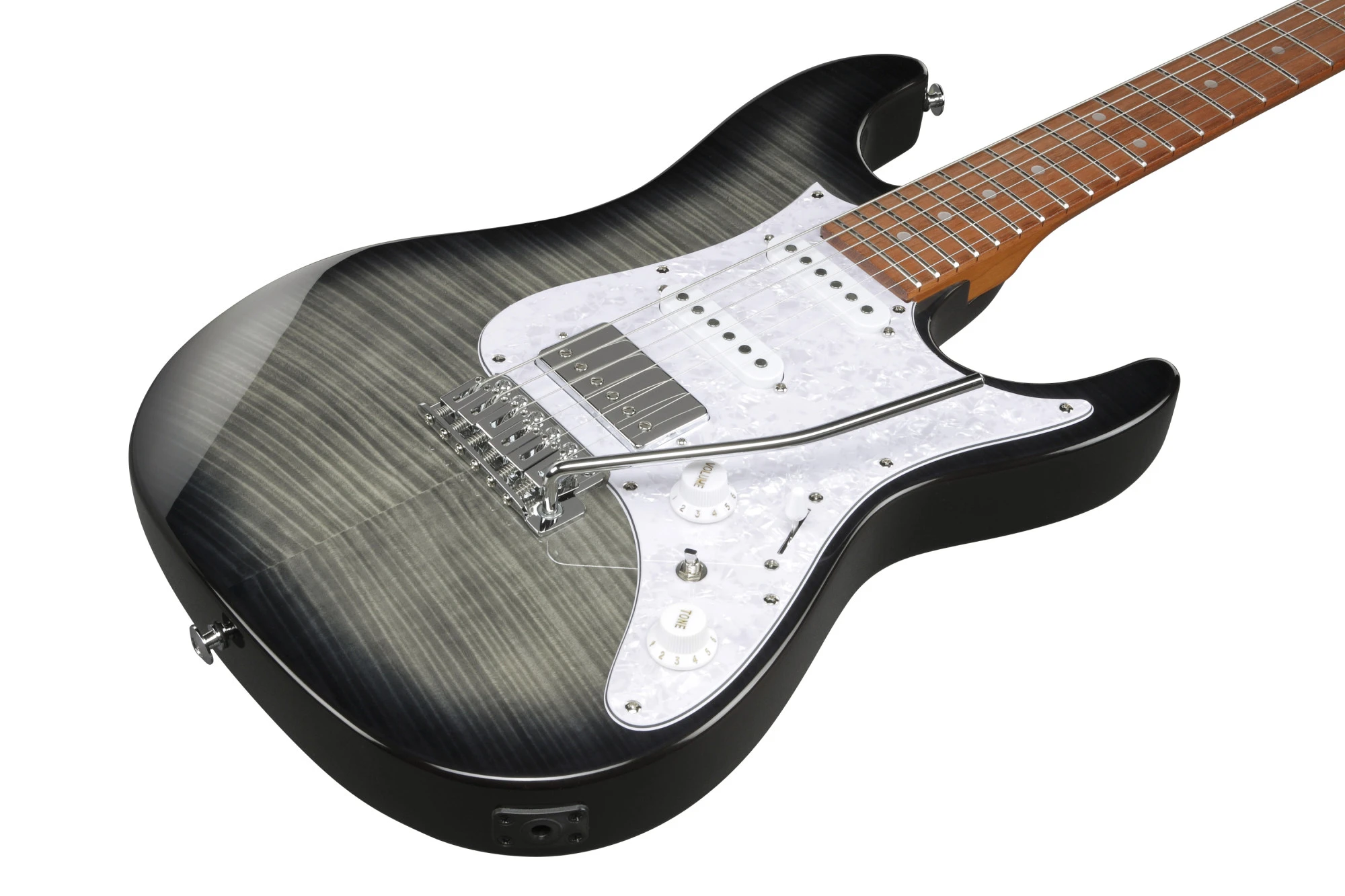 Ibanez AZ22S1F-TKS transparent black sunburst