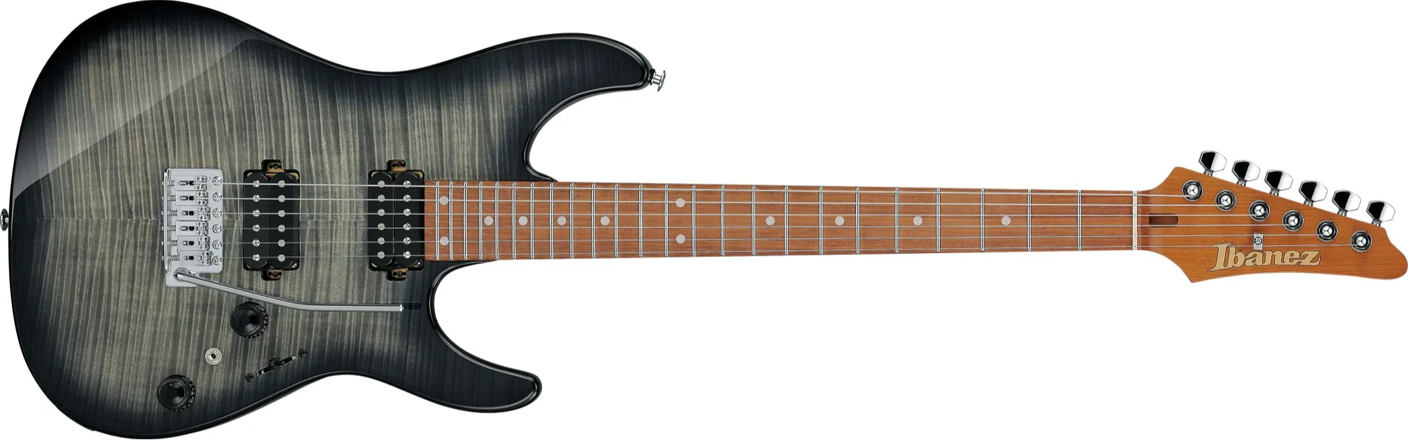 Ibanez AZ24S1F-TKS transparent black sunburst