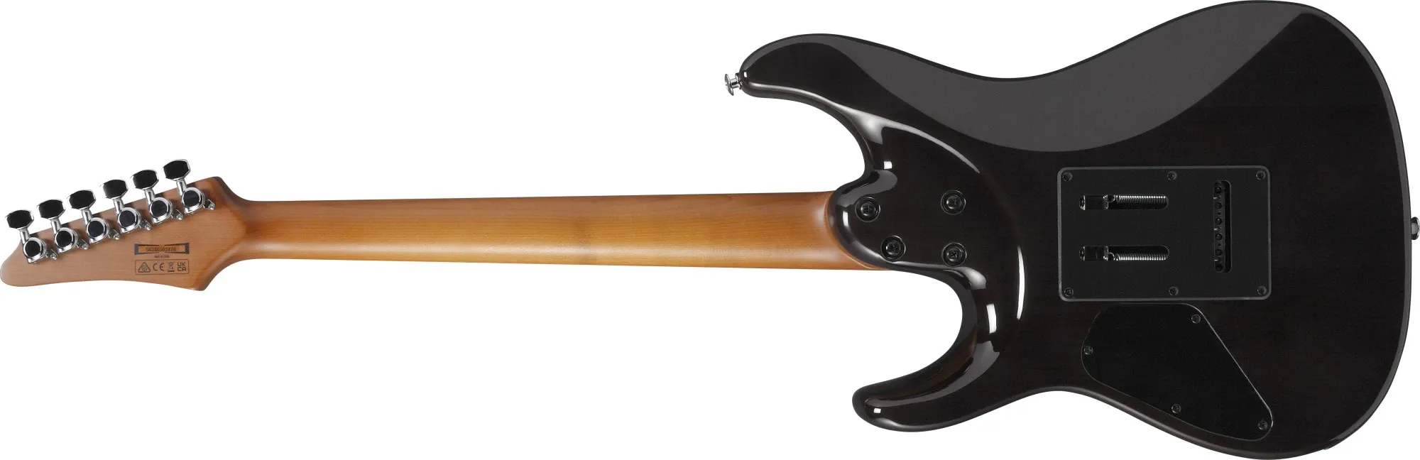 Ibanez AZ24S1F-TKS transparent black sunburst