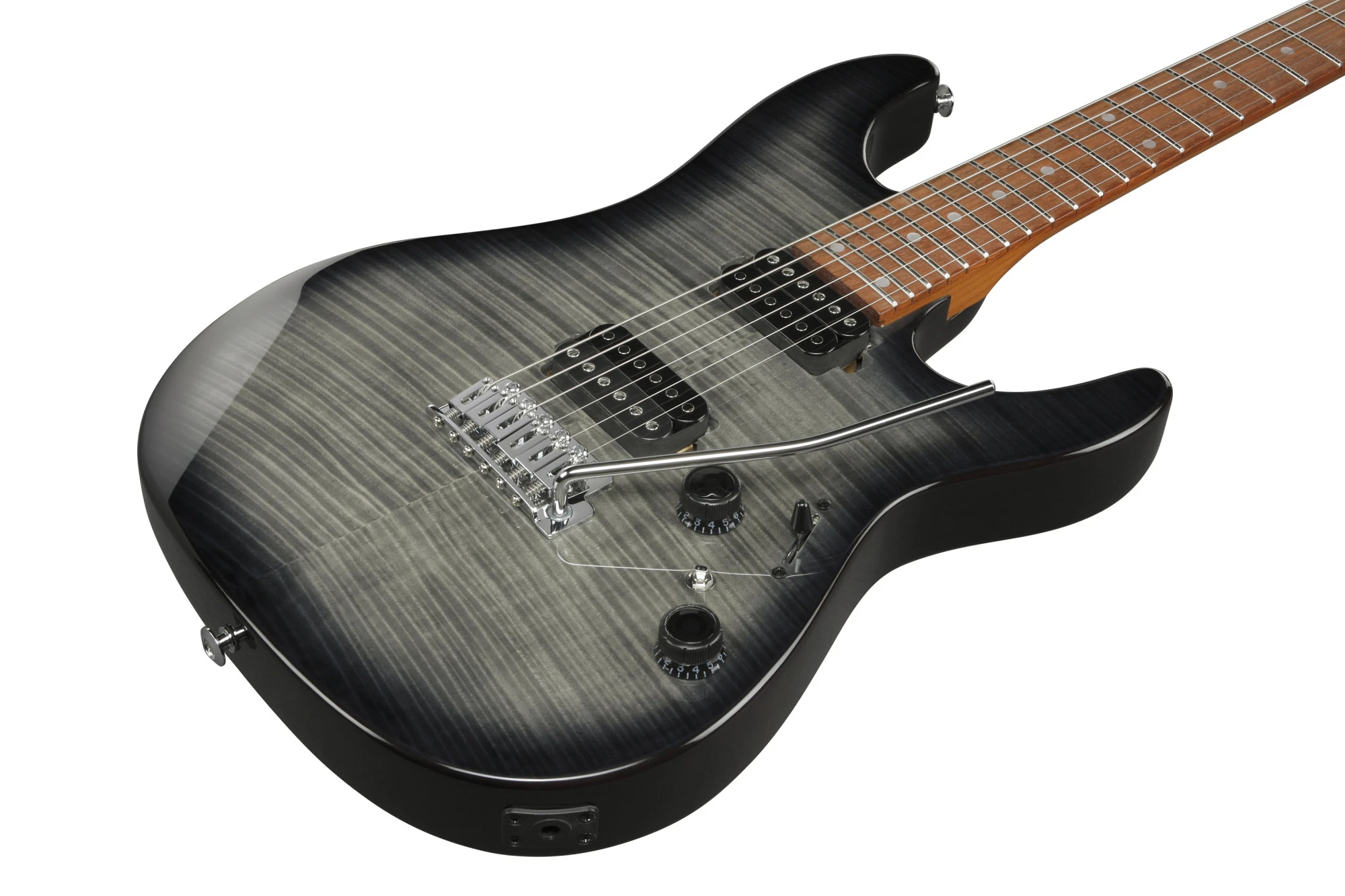 Ibanez AZ24S1F-TKS transparent black sunburst