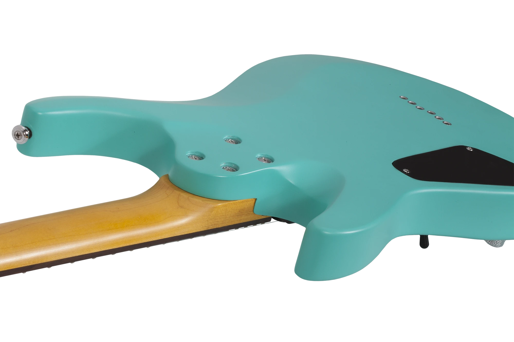 Schecter C-6 Deluxe satin aqua