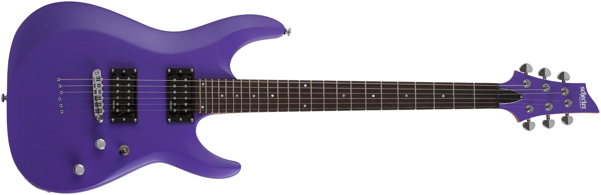 Schecter C-6 Deluxe satin purple