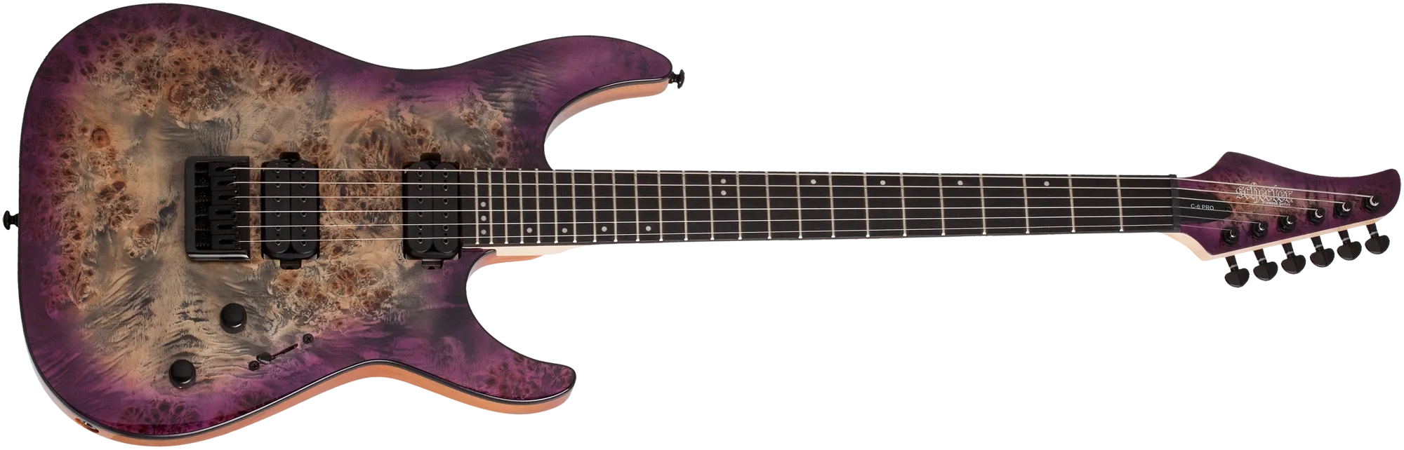 Schecter C-6 Pro aurora burst