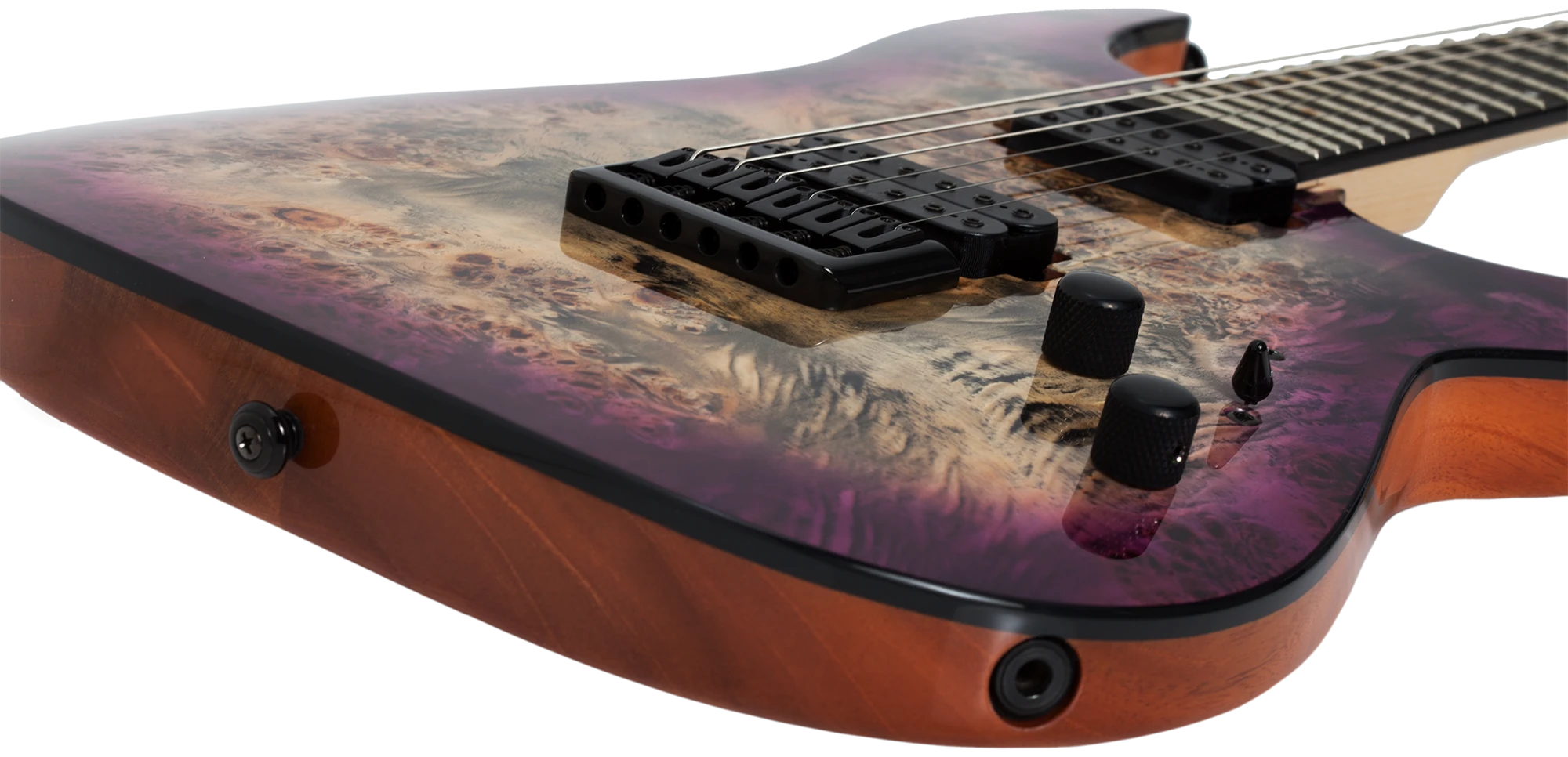 Schecter C-6 Pro aurora burst