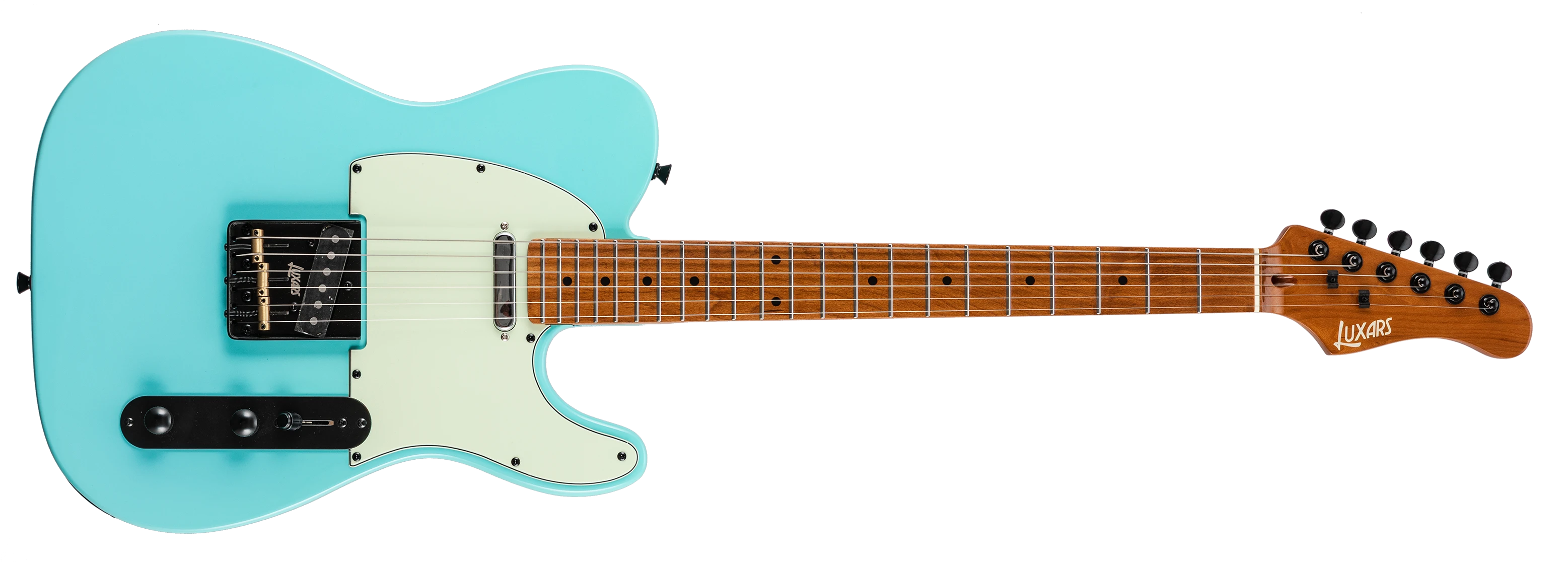 Luxars TL daphne blue with roasted neck